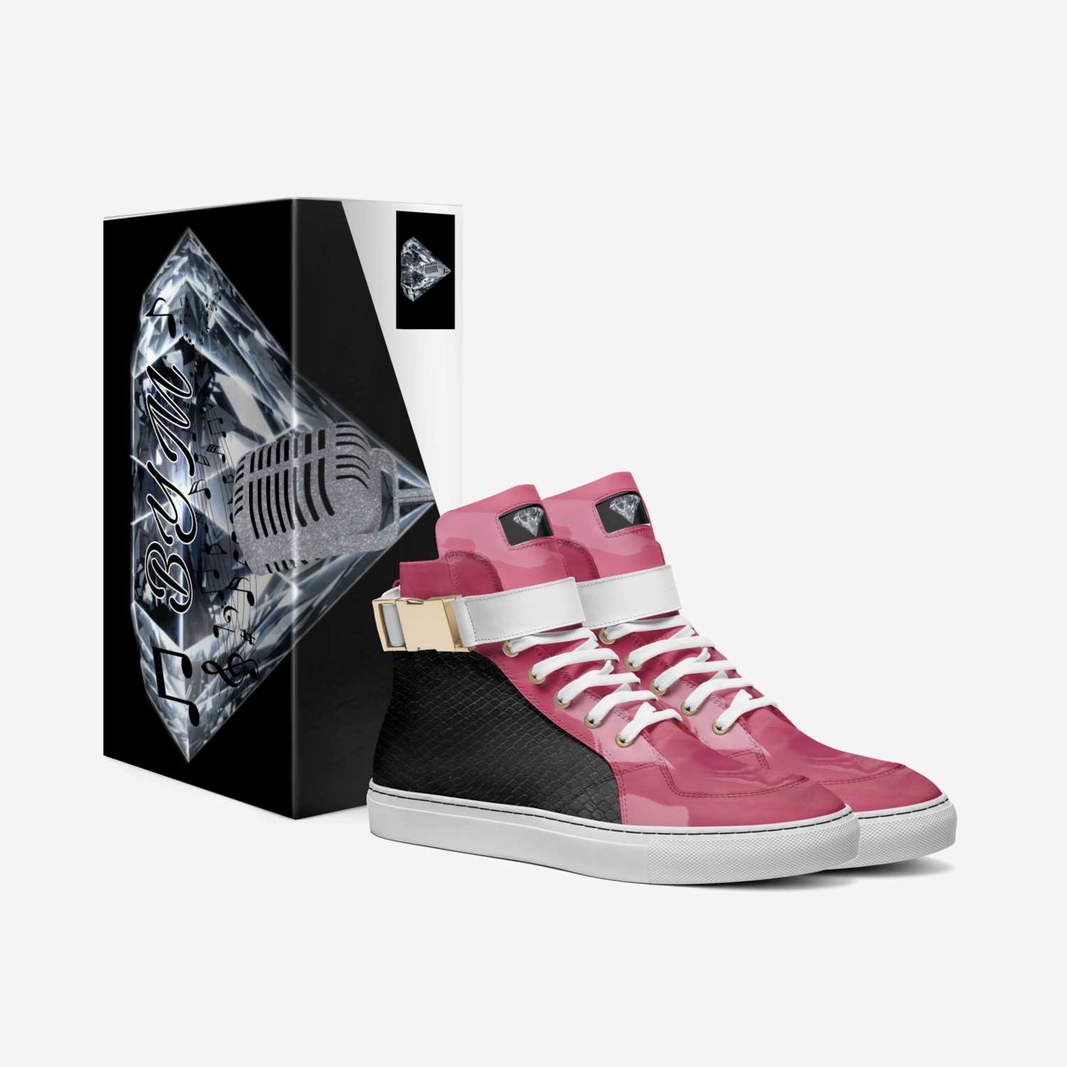 Wet Wet custom made in Italy shoes by Shaunta Dawkins | Box view