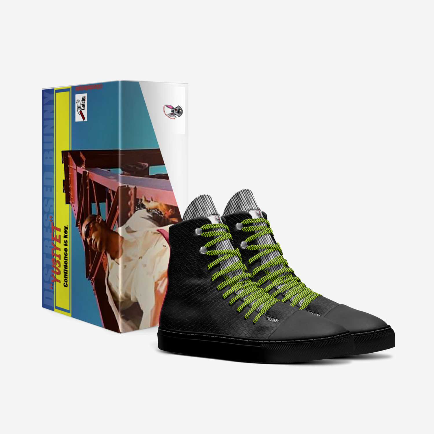 Yusiyet custom made in Italy shoes by Gene Anthony | Box view