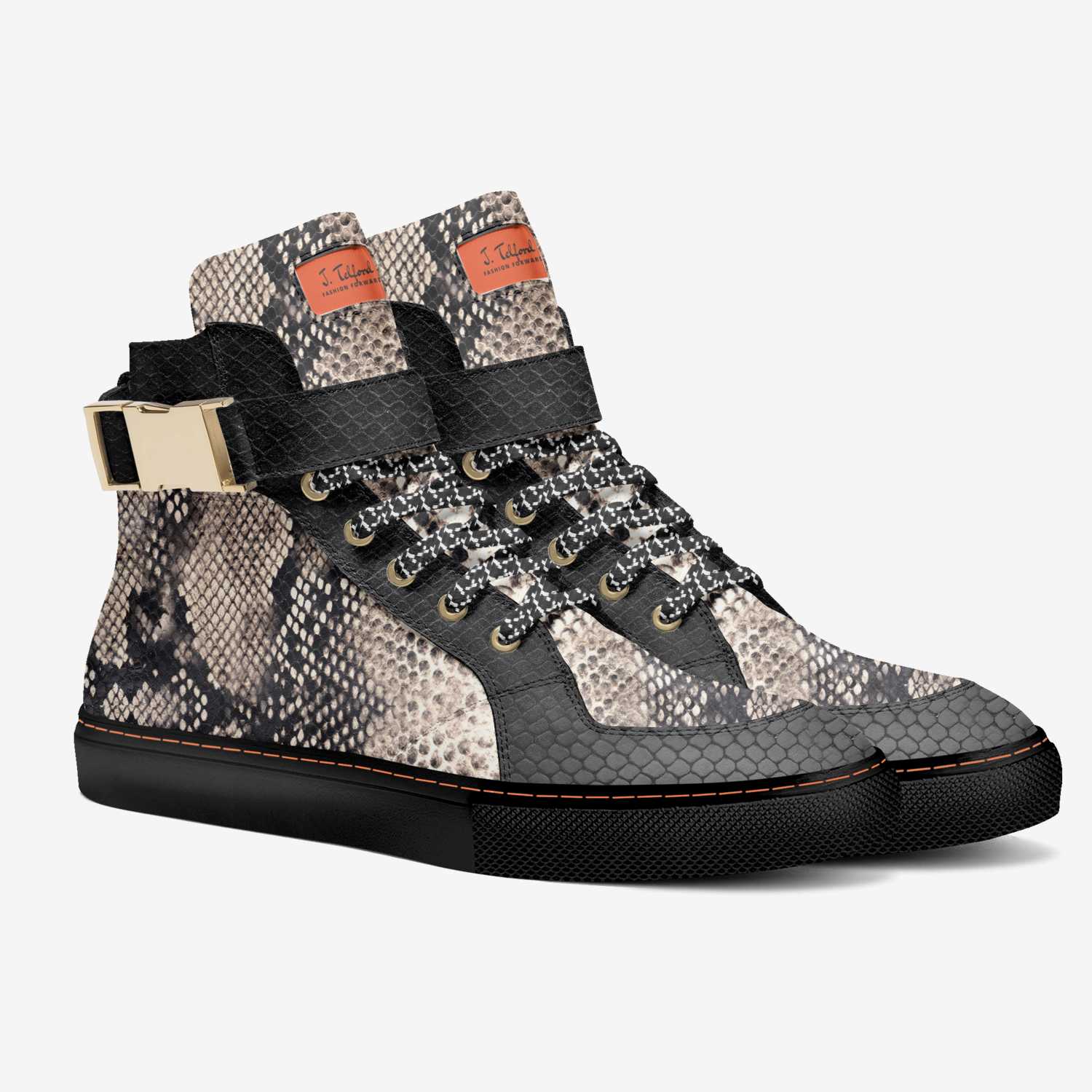 The H Statement custom made in Italy shoes by Johnny Lester-massey | Double view