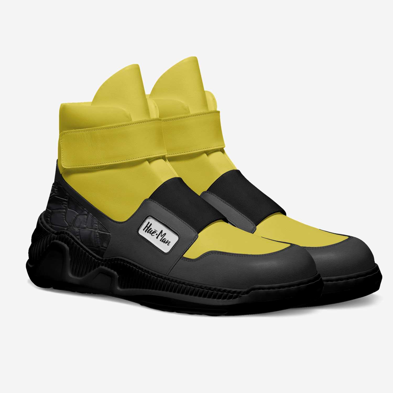 Hue-man HT Boot custom made in Italy shoes by Day1 J | Double view