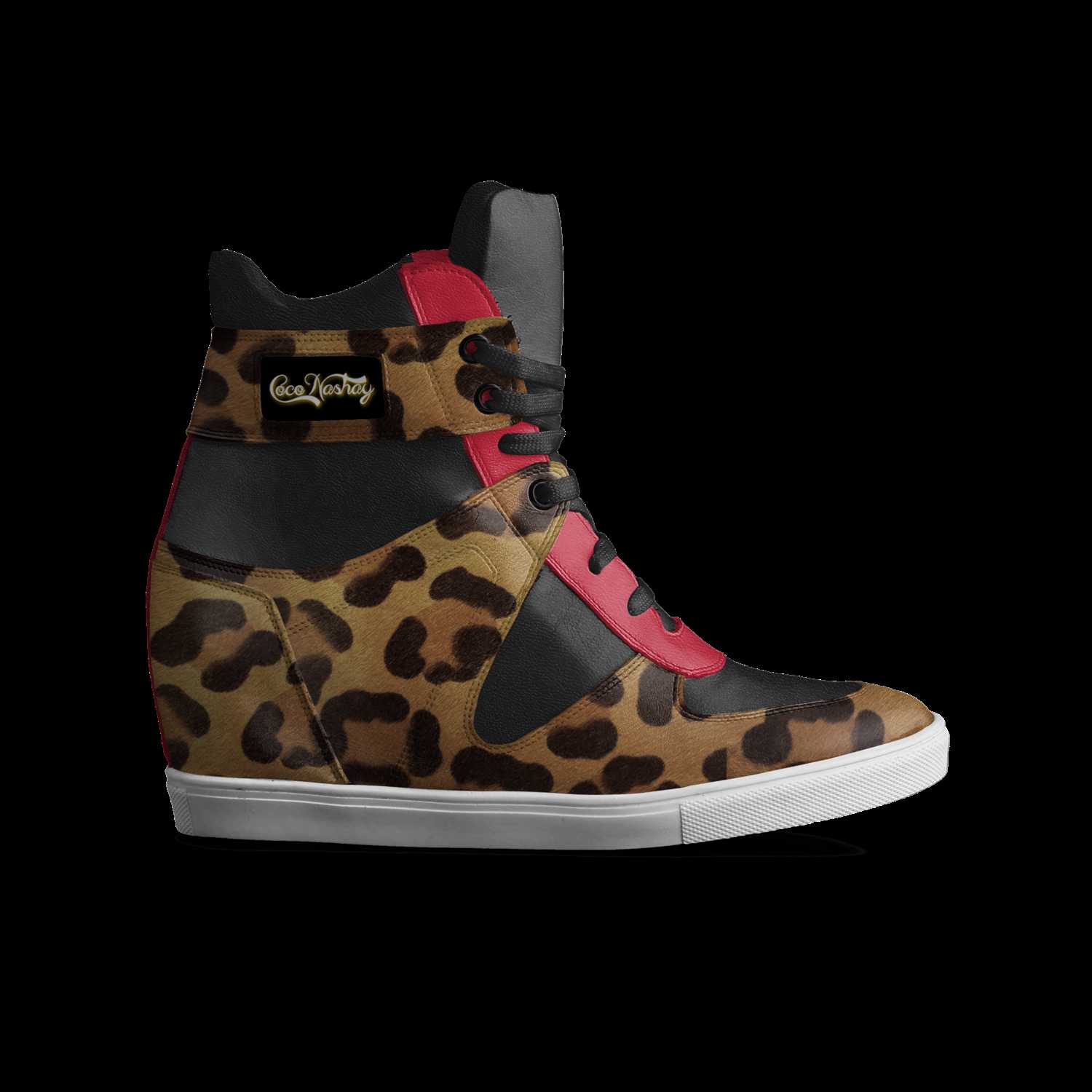 Coco top wedge sneakers