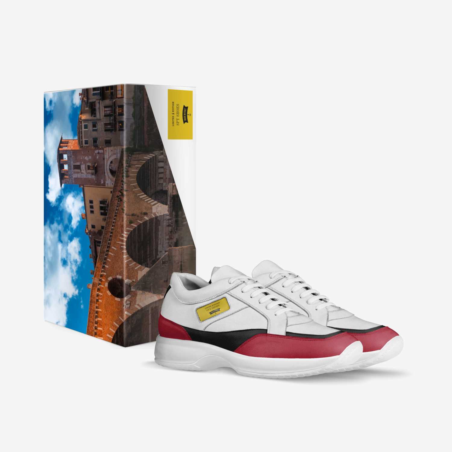 SPY SHOES custom made in Italy shoes by Olayinka Sobola | Box view
