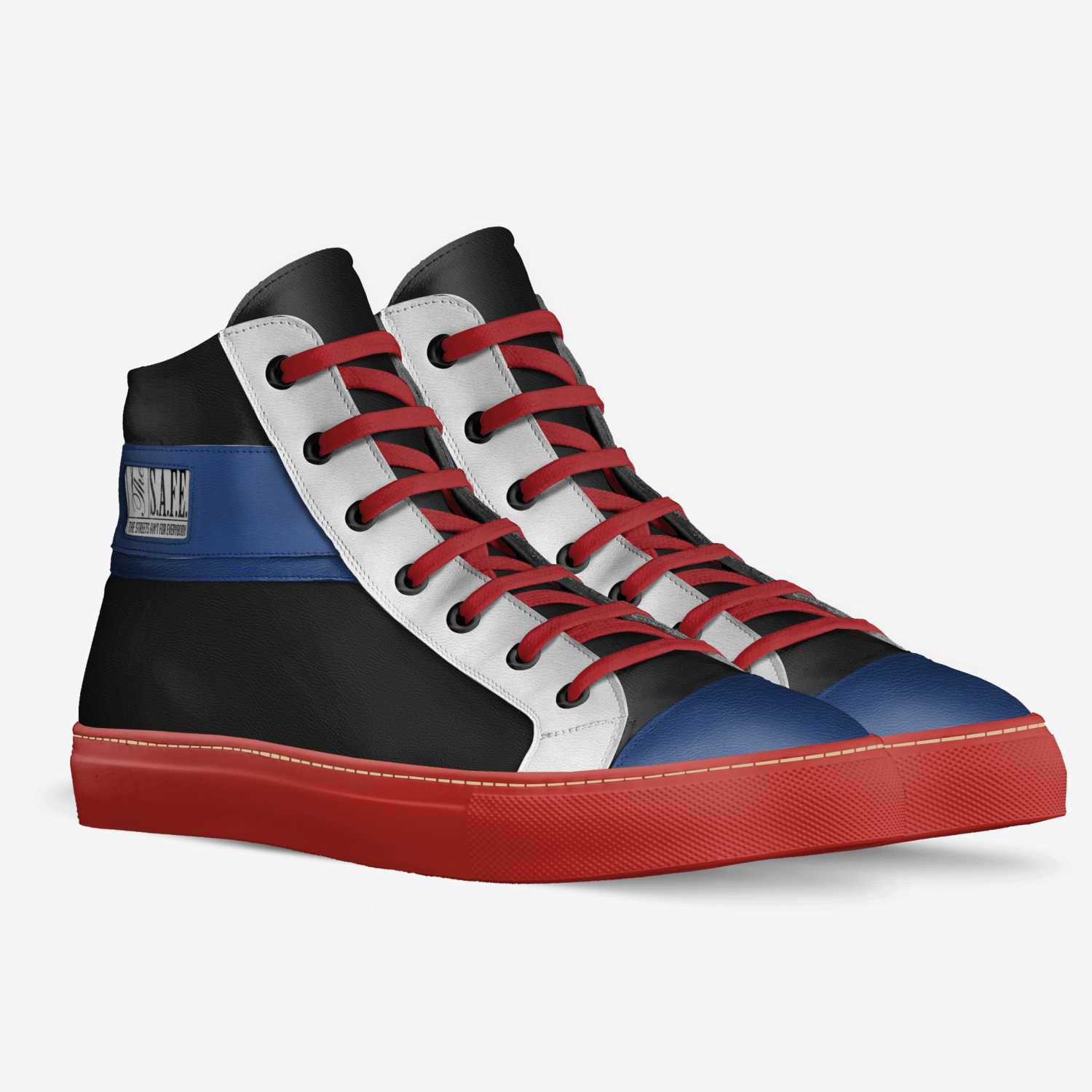 Pillars  custom made in Italy shoes by Keith Burnette | Double view