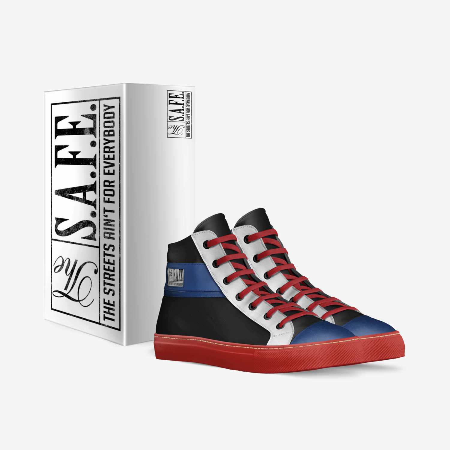 Pillars  custom made in Italy shoes by Keith Burnette | Box view