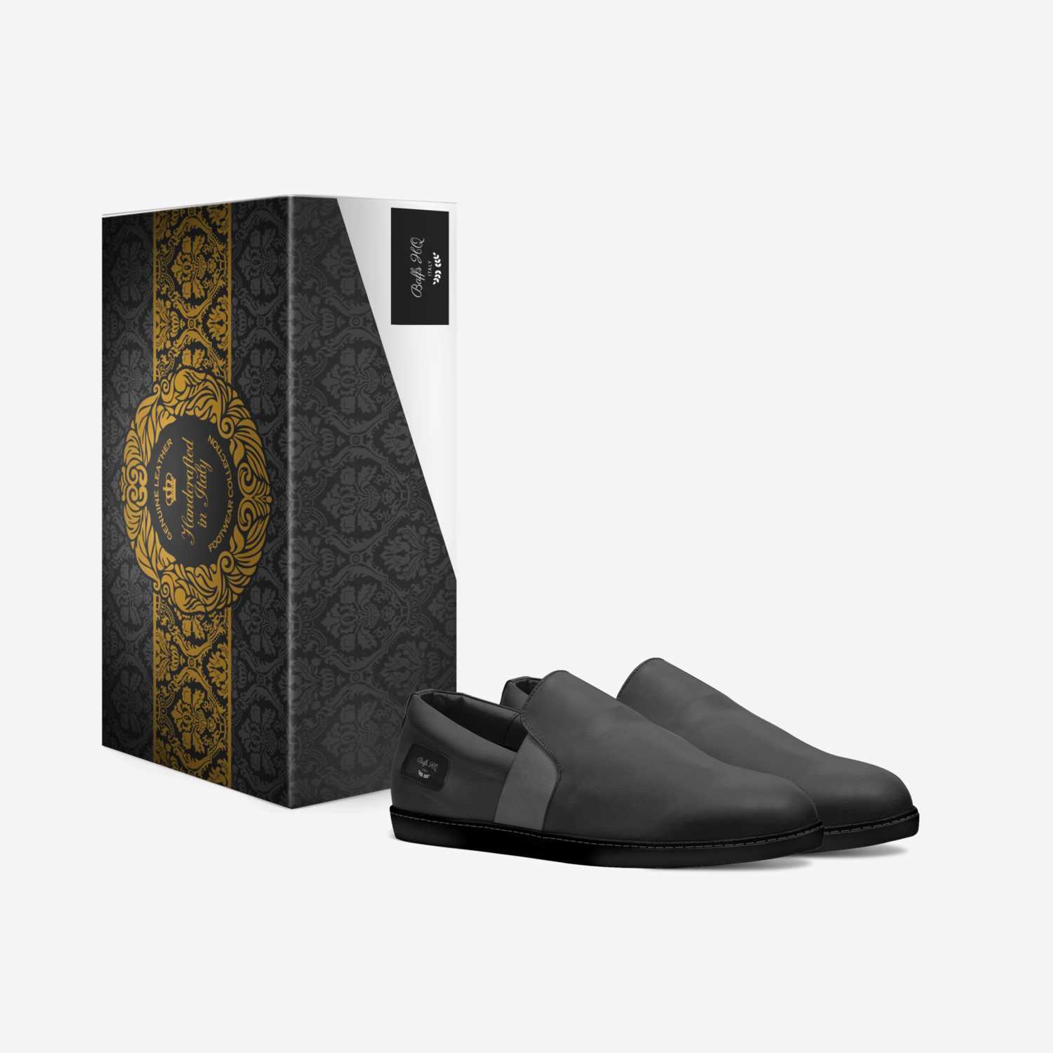 Stigloo custom made in Italy shoes by Luca Onyebueke | Box view