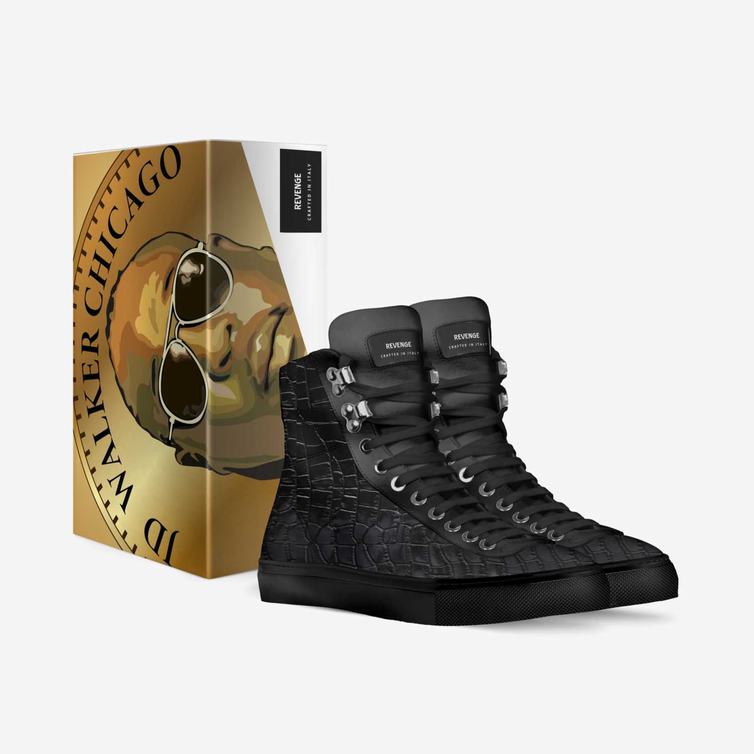 REVENGE custom made in Italy shoes by Jd Walker | Box view