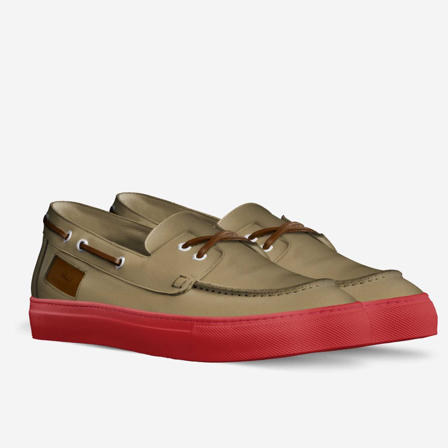 Ikelly custom made in Italy shoes by Kellyann Pierre | Double view
