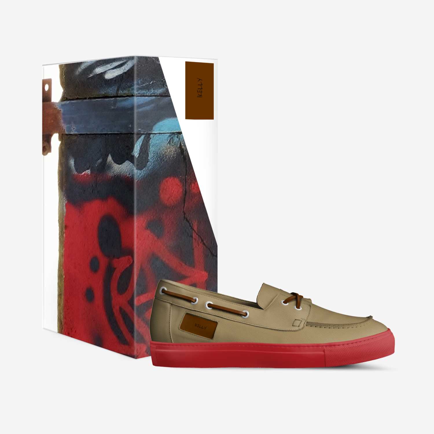 Ikelly custom made in Italy shoes by Kellyann Pierre | Box view