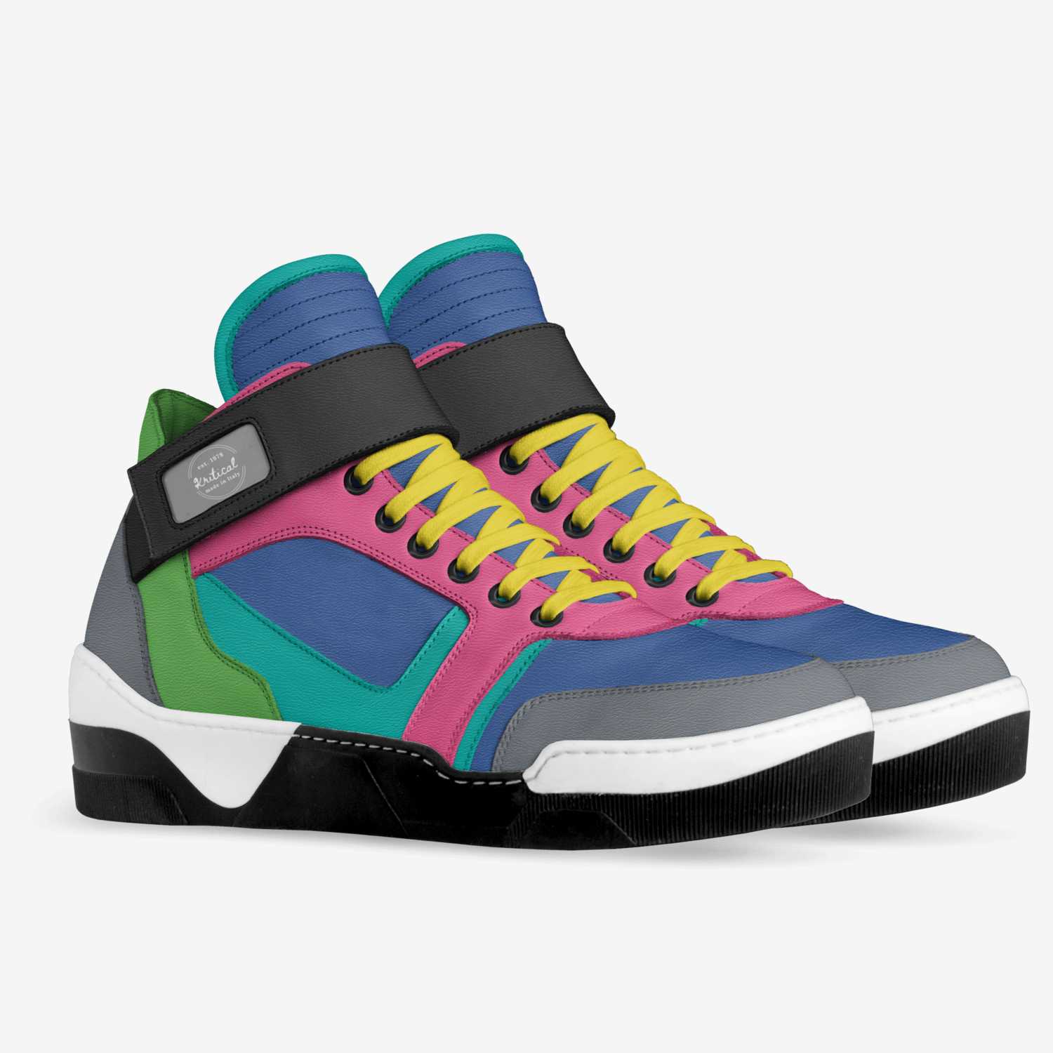Kritical  custom made in Italy shoes by K Rob | Double view