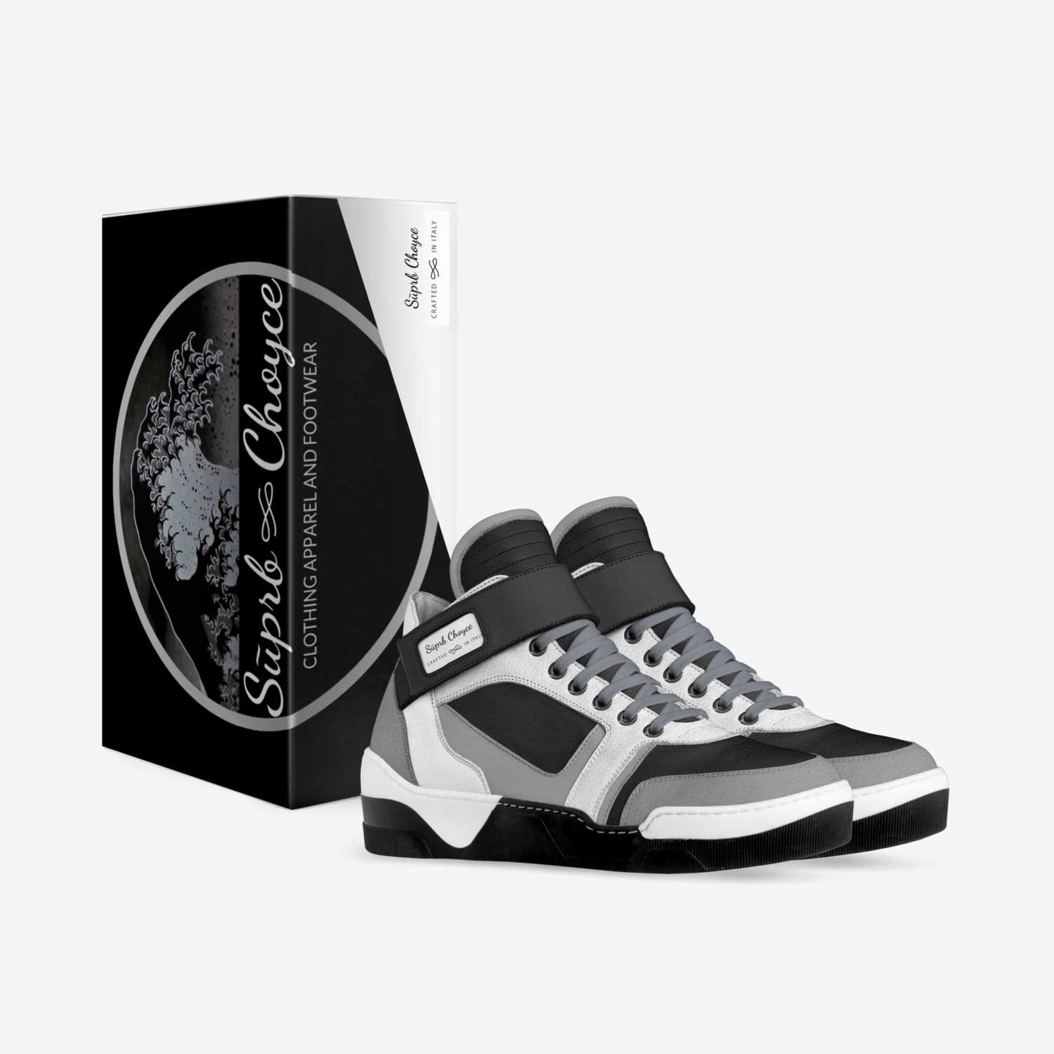 Sūprb Choyce  custom made in Italy shoes by Omari Choyce | Box view