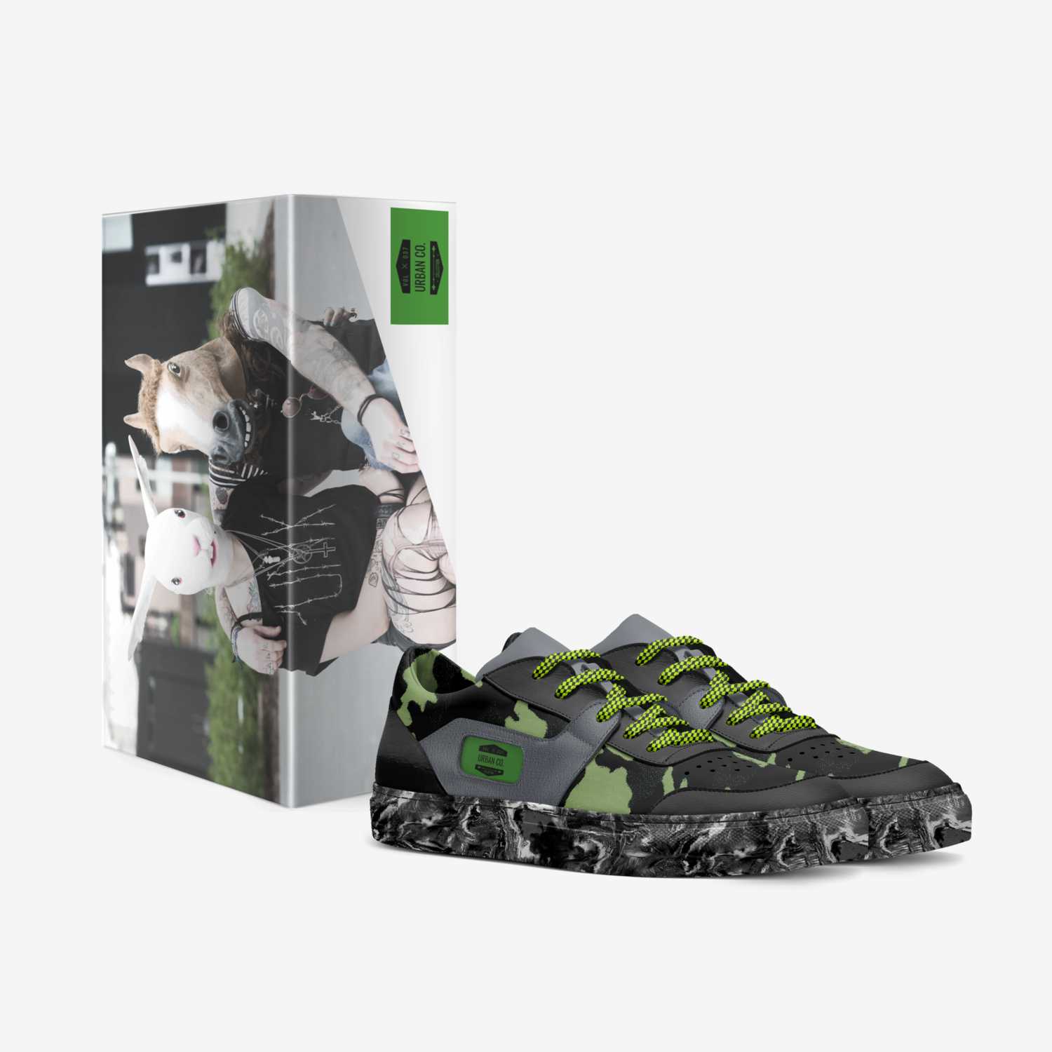 Urban Co.  custom made in Italy shoes by Todd Foe | Box view