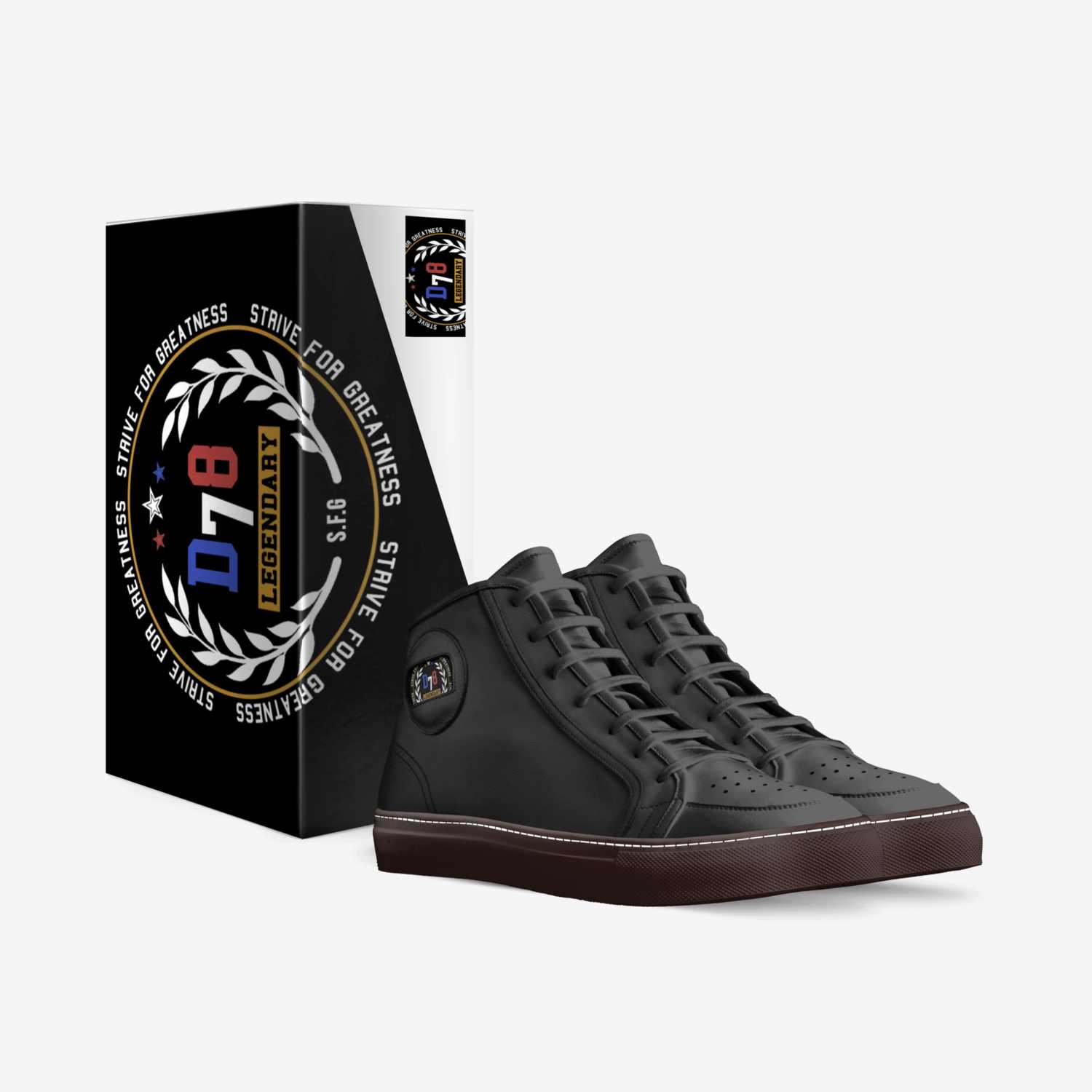 D78 Legendary  custom made in Italy shoes by Terrell Vortes | Box view