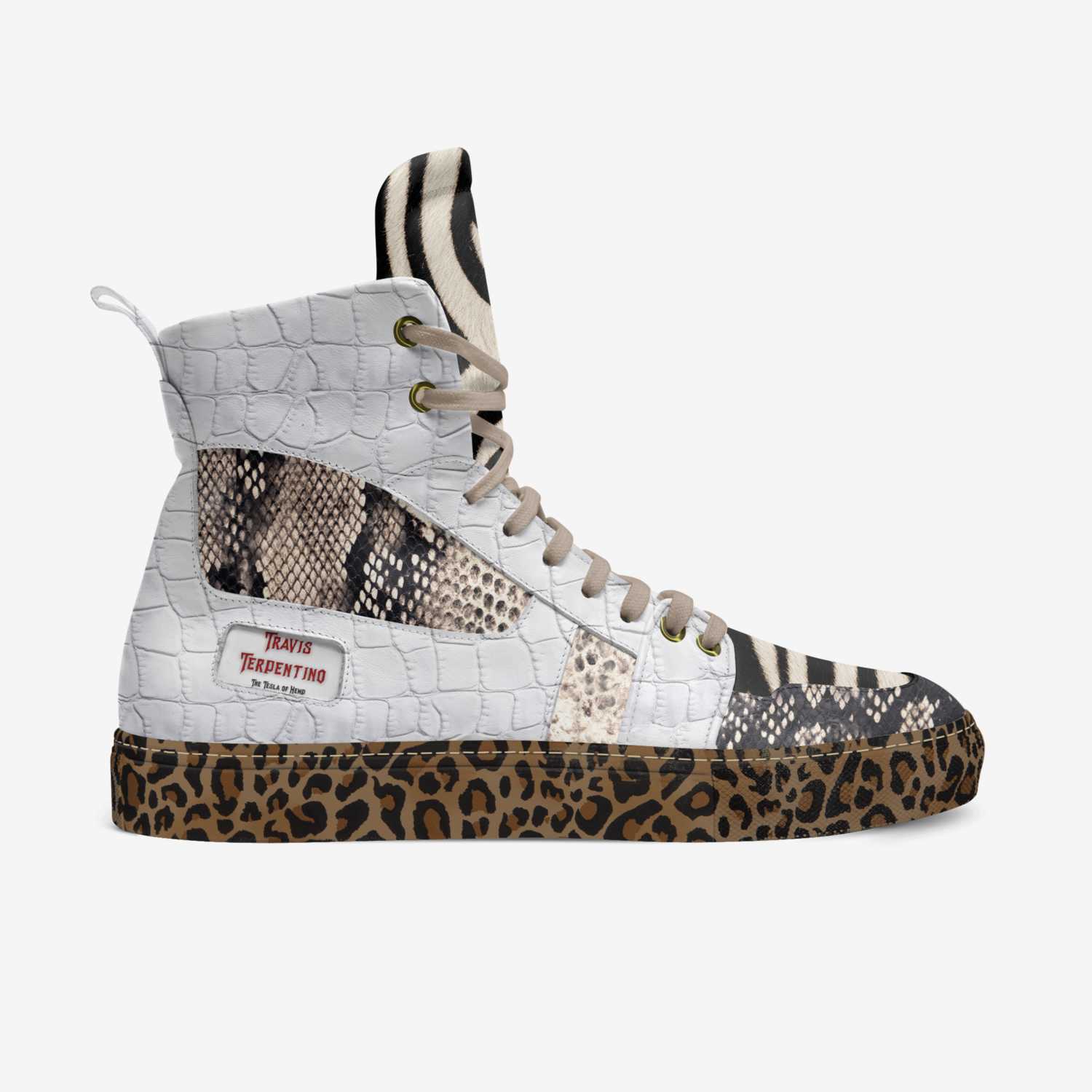 Vandal custom made in Italy shoes by Travis Terpentino | Side view