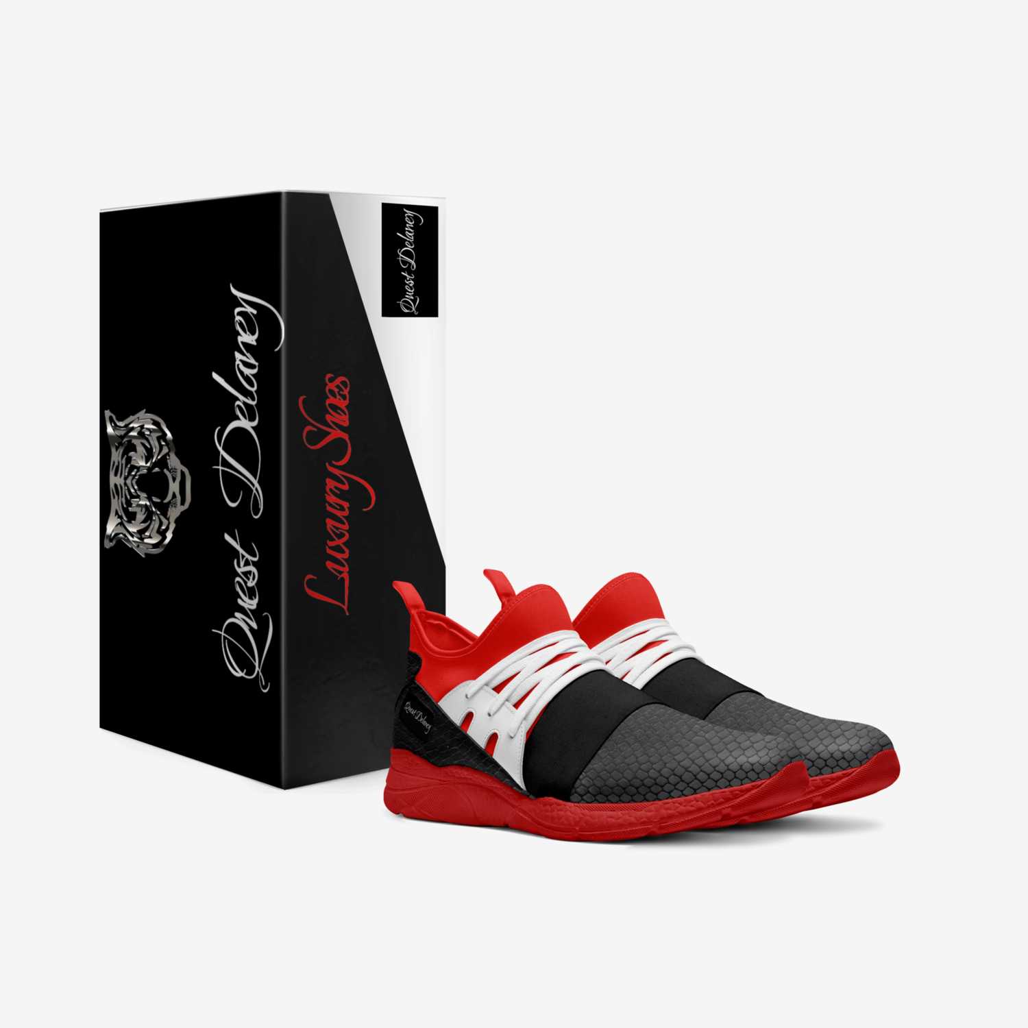 Quest Delaney  custom made in Italy shoes by Quest Delaney | Box view