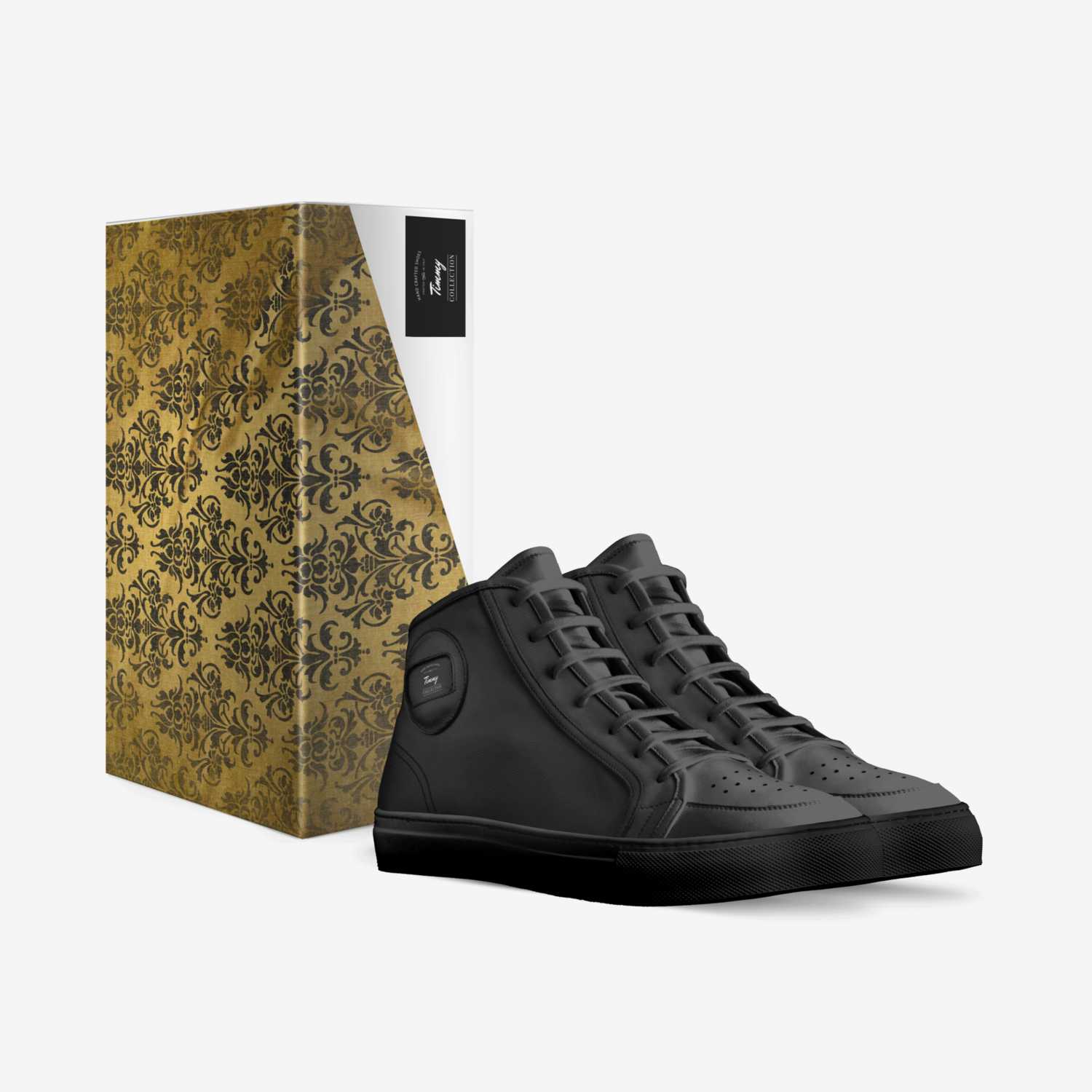 Timmy custom made in Italy shoes by Timothy Okorosobo | Box view
