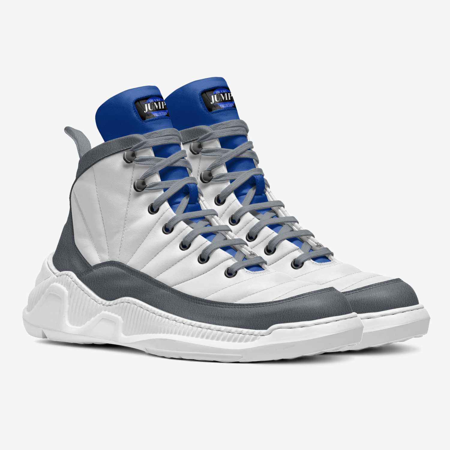 T.M.C. JUMPS custom made in Italy shoes by Terry Collins | Double view