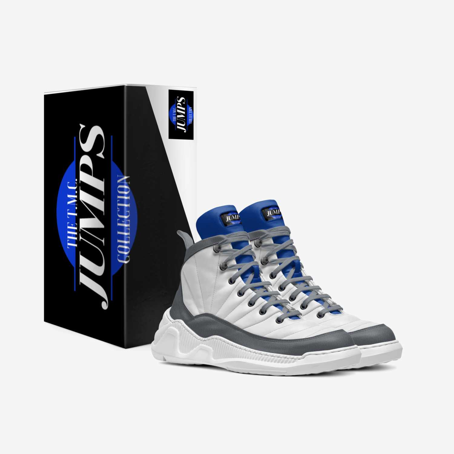 T.M.C. JUMPS custom made in Italy shoes by Terry Collins | Box view
