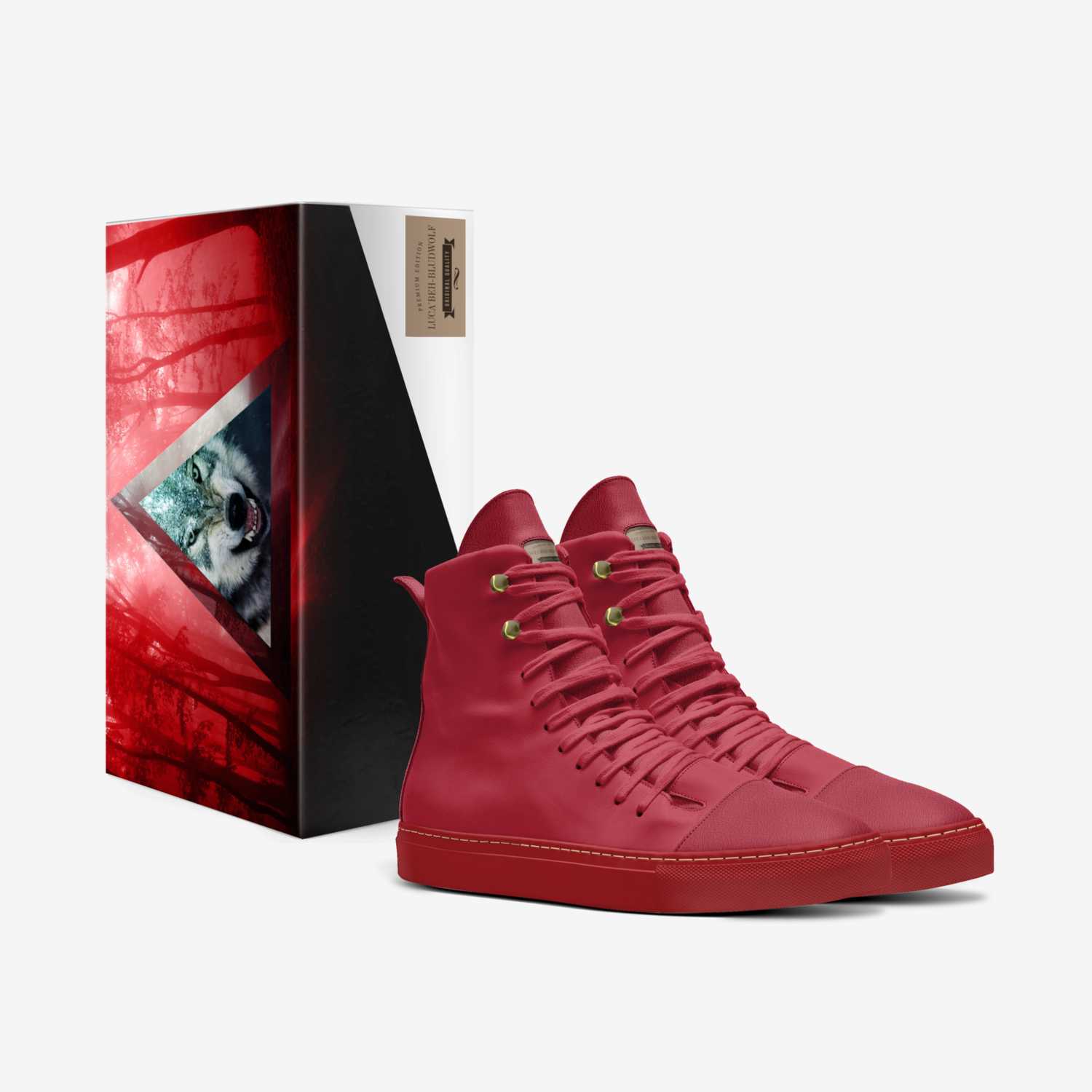 Luca'beh custom made in Italy shoes by Luke Streff | Box view