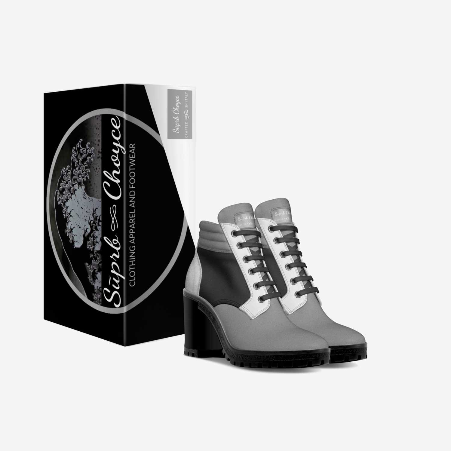 Sūprb Choyce  custom made in Italy shoes by Omari Choyce | Box view