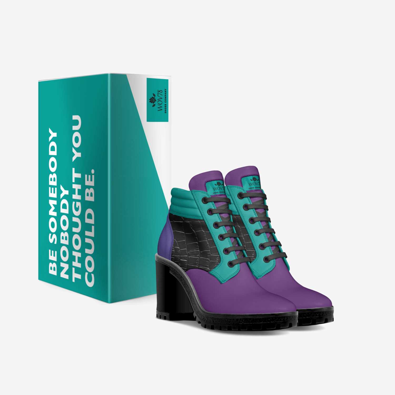 WOV78 custom made in Italy shoes by Tamara Sterling | Box view