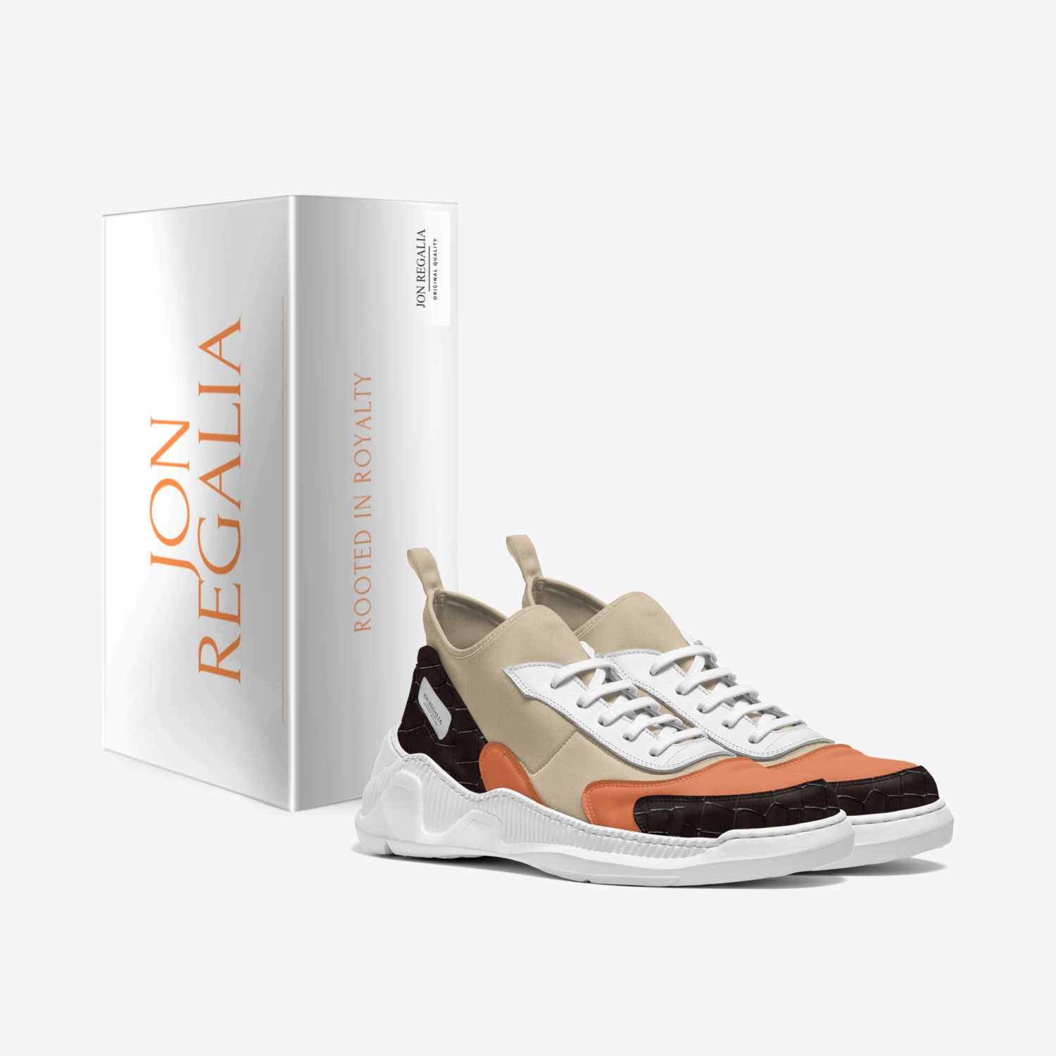 jon regalia custom made in Italy shoes by Eric Haylock | Box view