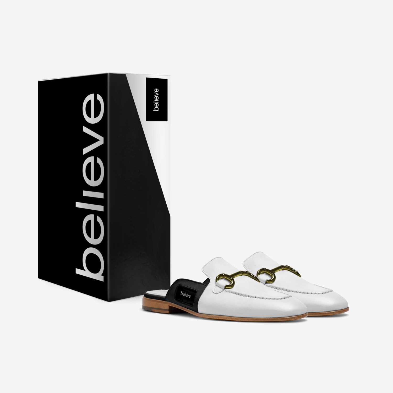 believe 1.1 custom made in Italy shoes by Derek Jones | Box view