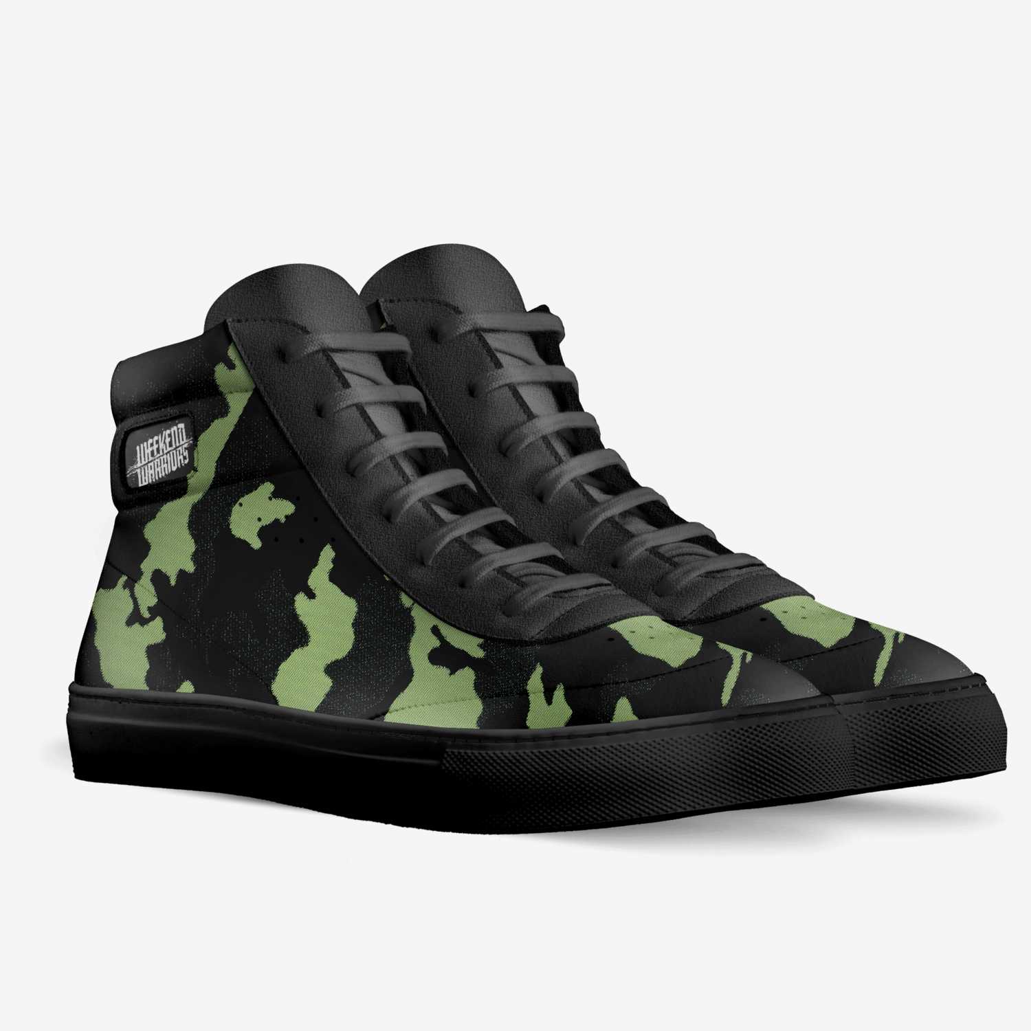 Weekend Warriors  custom made in Italy shoes by Ml Harris Kixon Kixoff | Double view