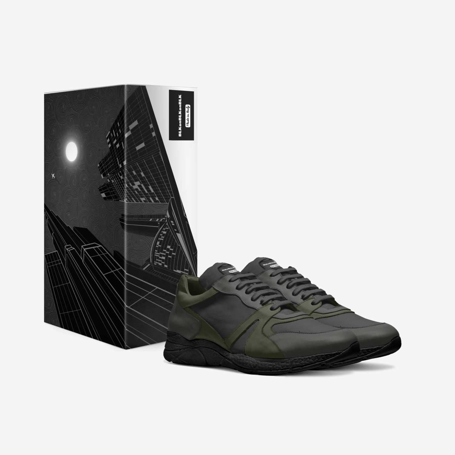 BLKonBLKonBLK custom made in Italy shoes by Ladiemost Dangerous | Box view