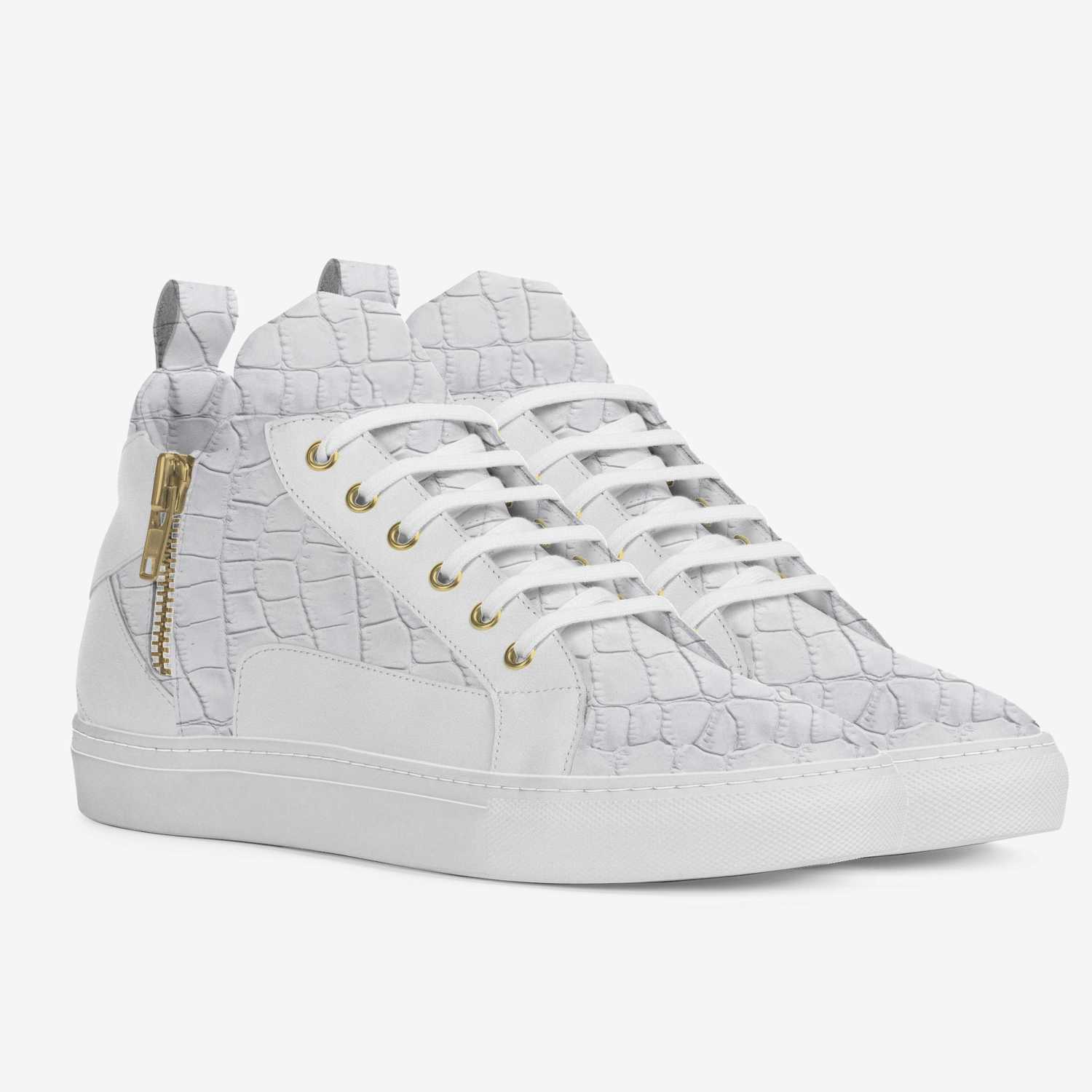 Snow Fall 3 custom made in Italy shoes by Harold Gray | Double view