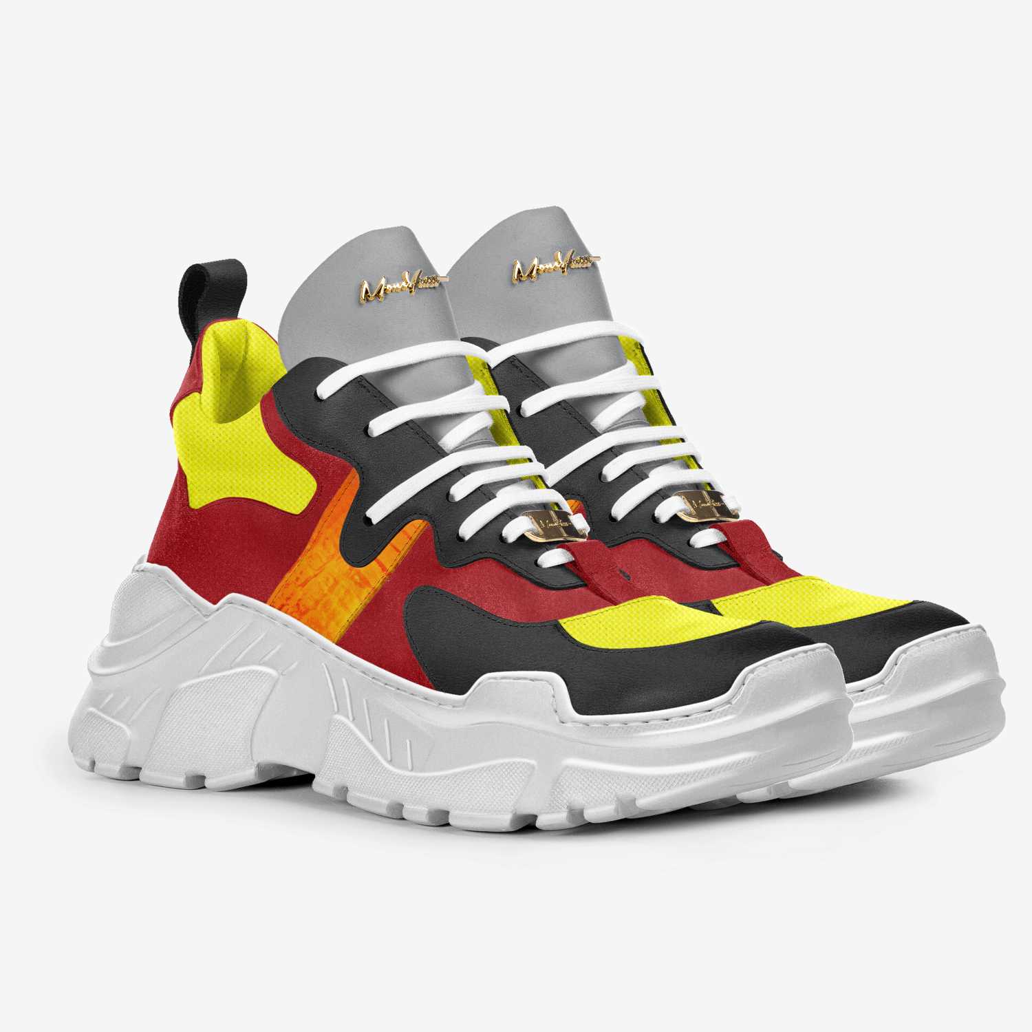 MURKS 2.0 H01 custom made in Italy shoes by Moneyatti Brand | Double view