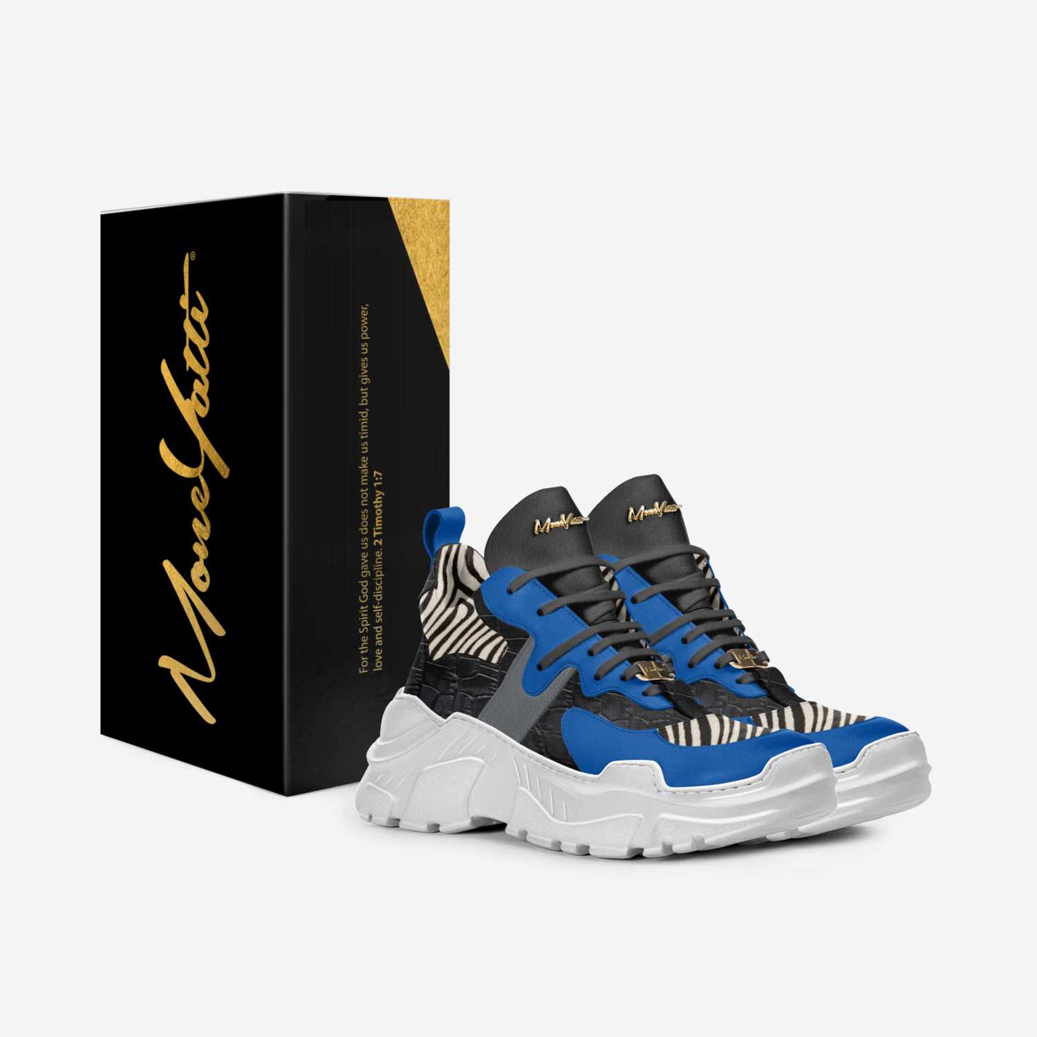 Murks 2.0 H19 custom made in Italy shoes by Moneyatti Brand | Box view