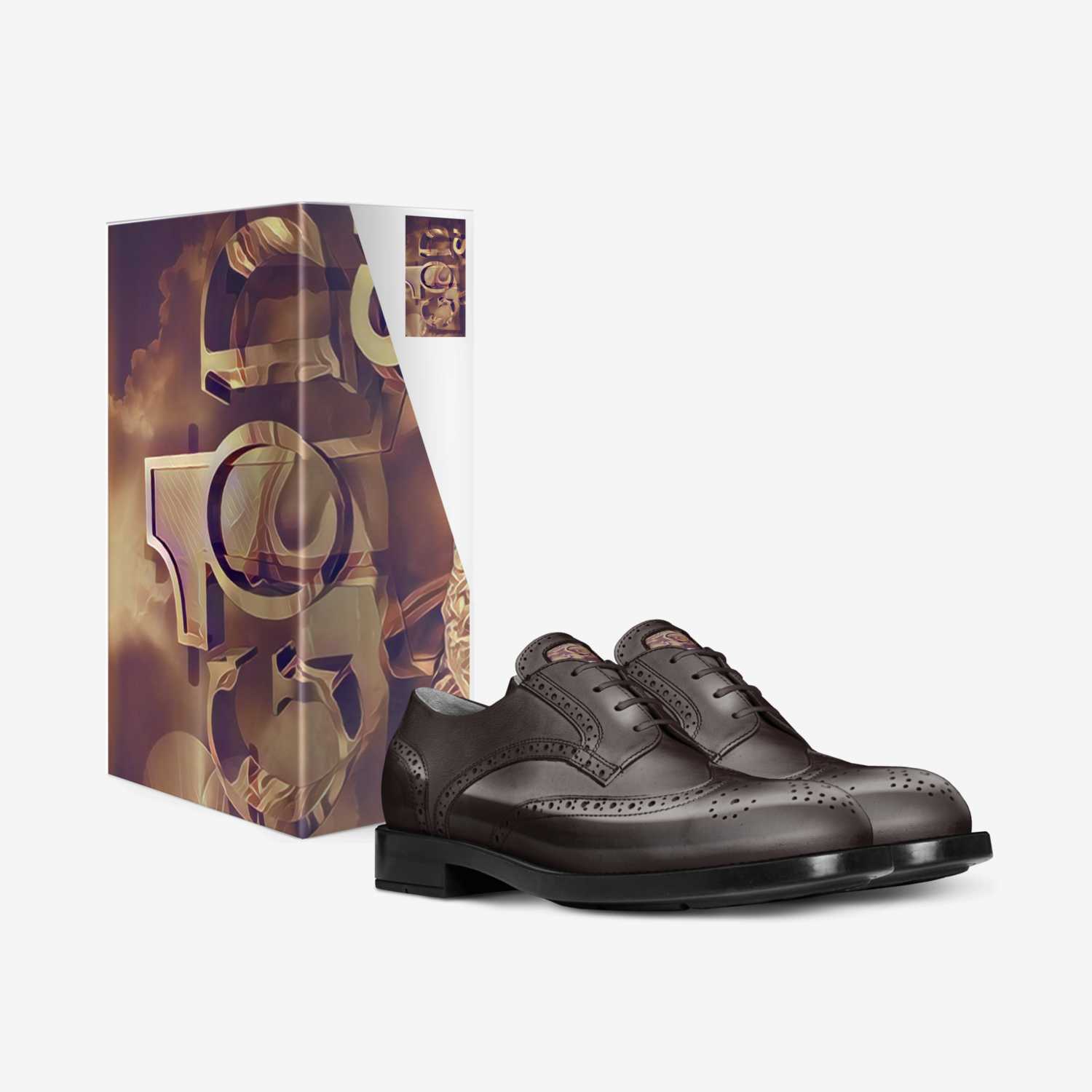 GOD 1st Class step custom made in Italy shoes by Brien Bridges | Box view