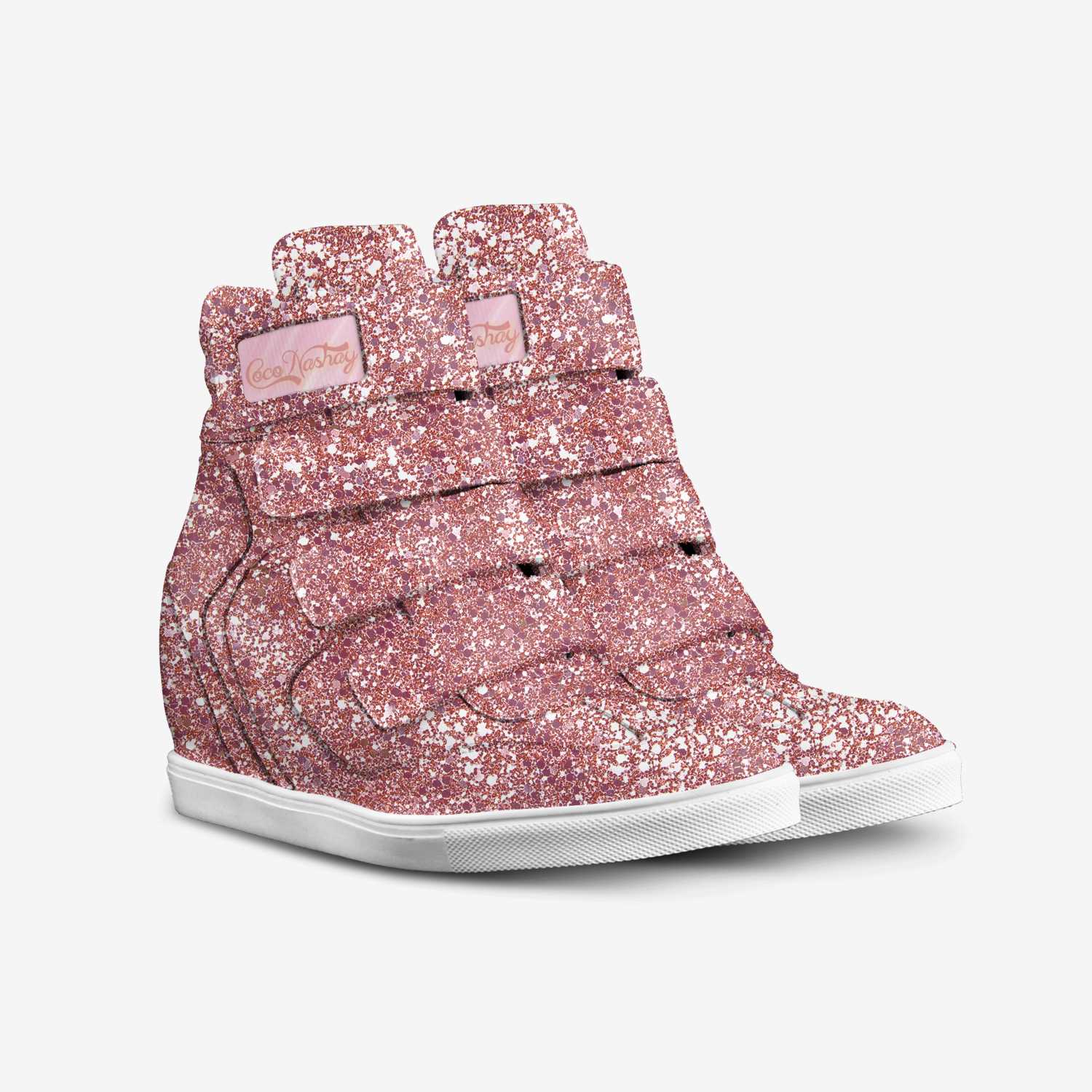 Birthday Girl custom made in Italy shoes by Nakesha Caldwell | Double view