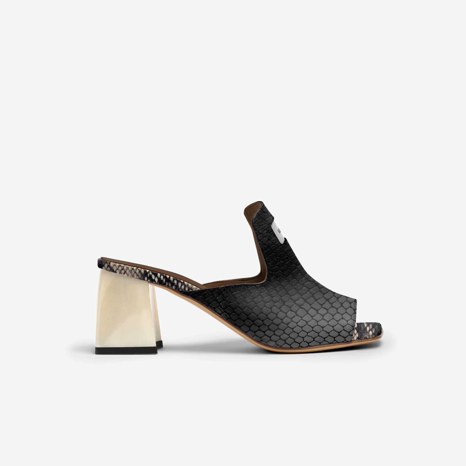 Hillshady912 custom made in Italy shoes by DeAundre Perry | Side view