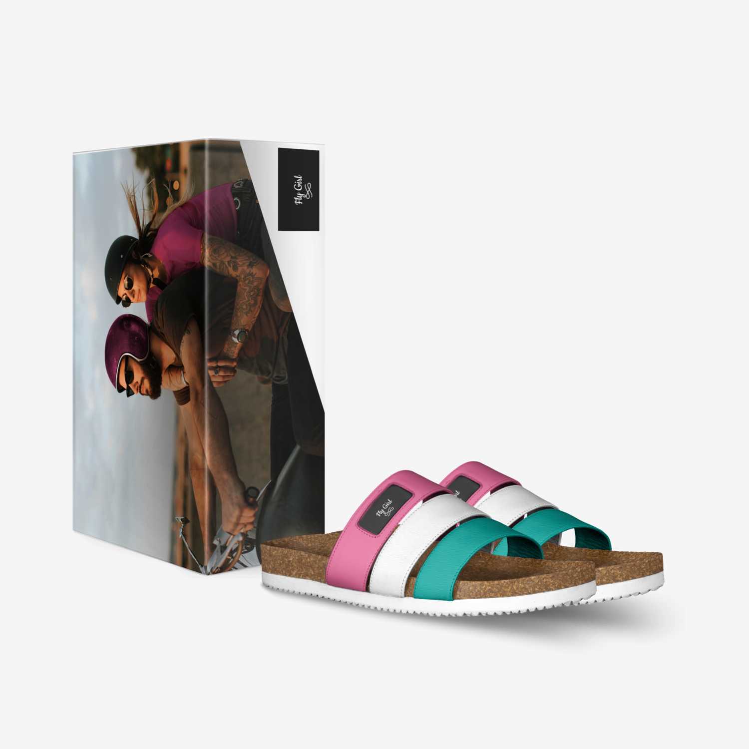 Fly Girl custom made in Italy shoes by Francesco Mastracchio | Box view
