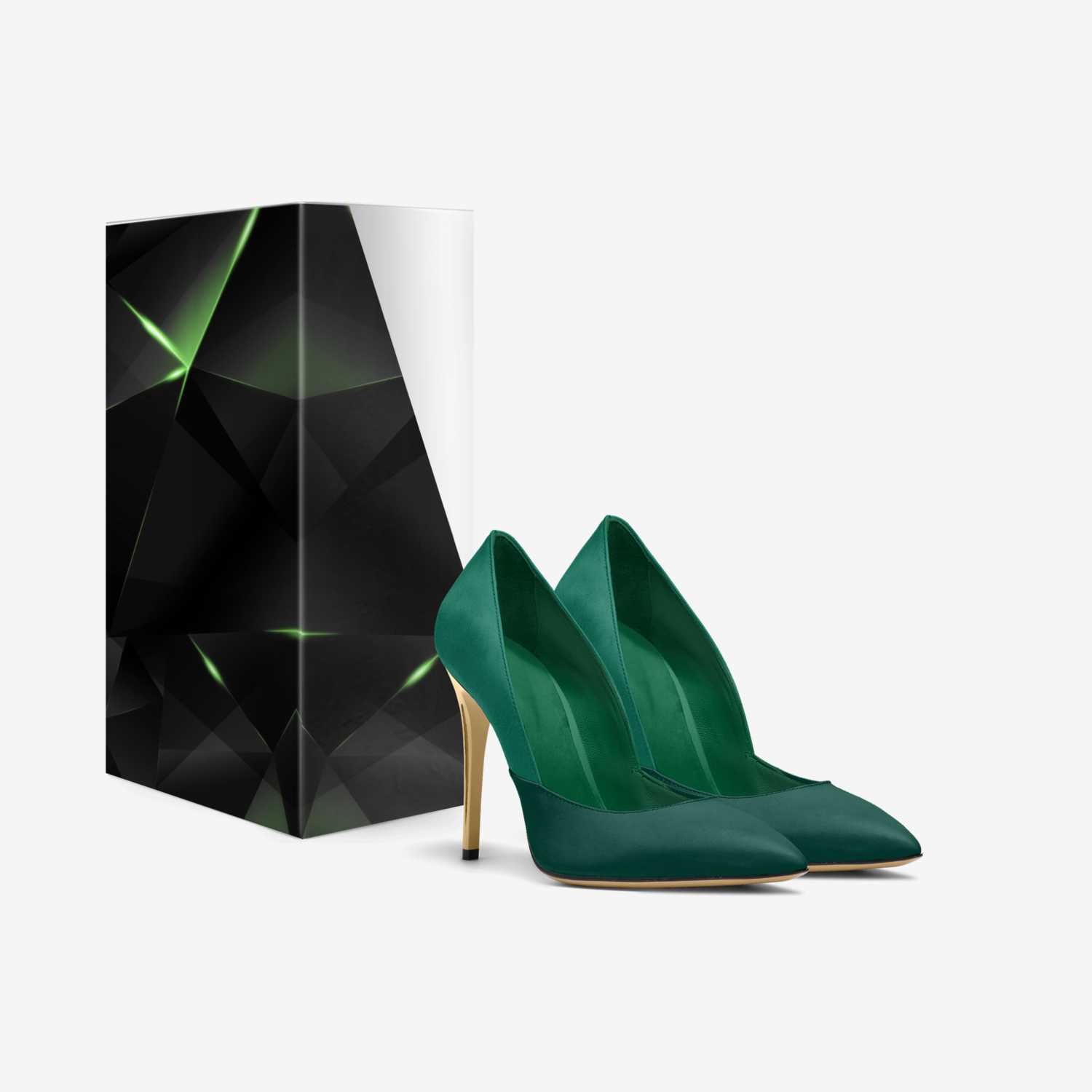 Ash 4 custom made in Italy shoes by Sadiq Ola-dauda | Box view