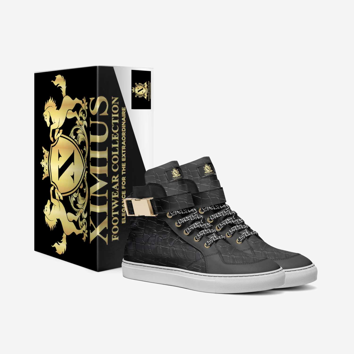 Ximius Pro Elite custom made in Italy shoes by Christia Diaz | Box view