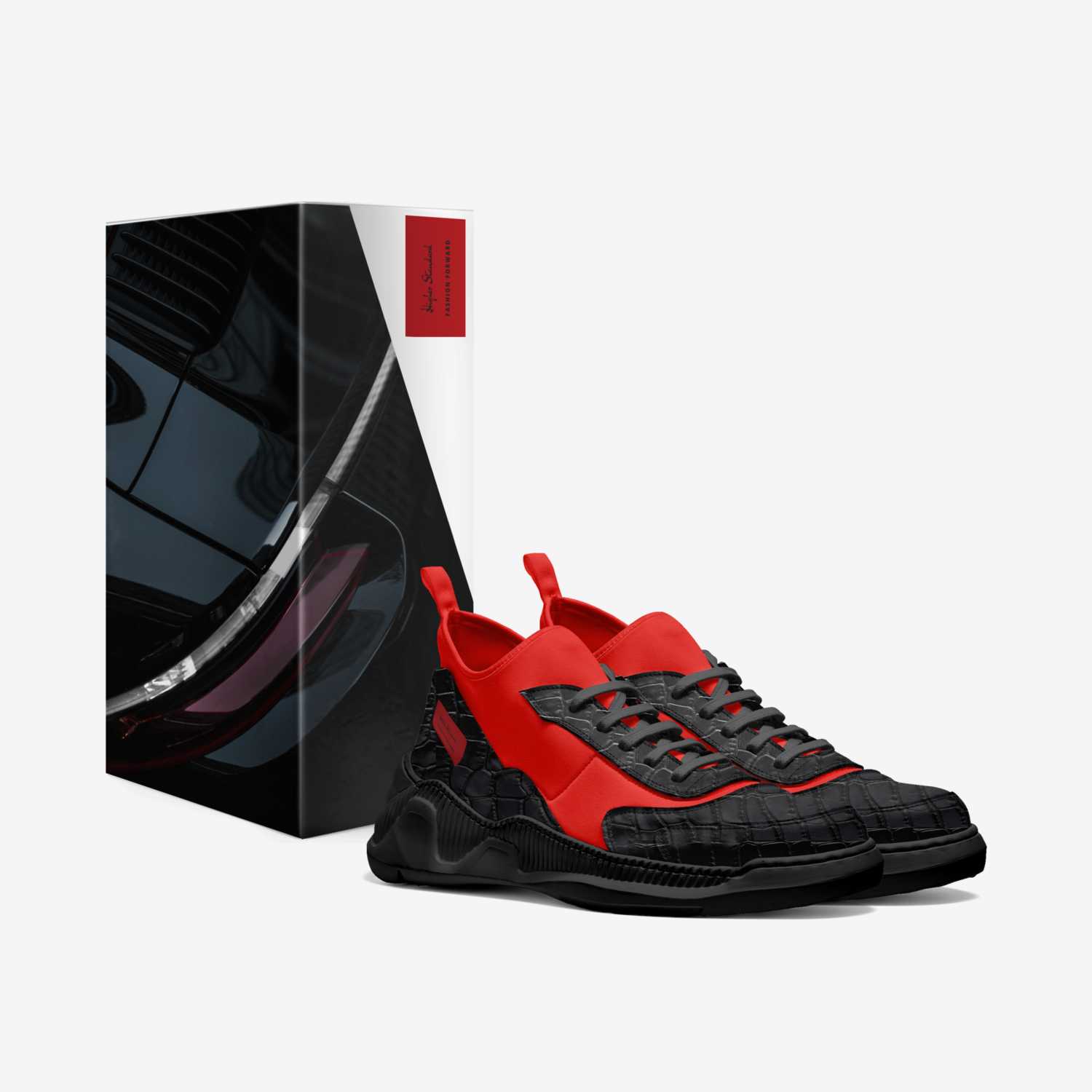 Higher Standard  custom made in Italy shoes by Darwin Wagner | Box view