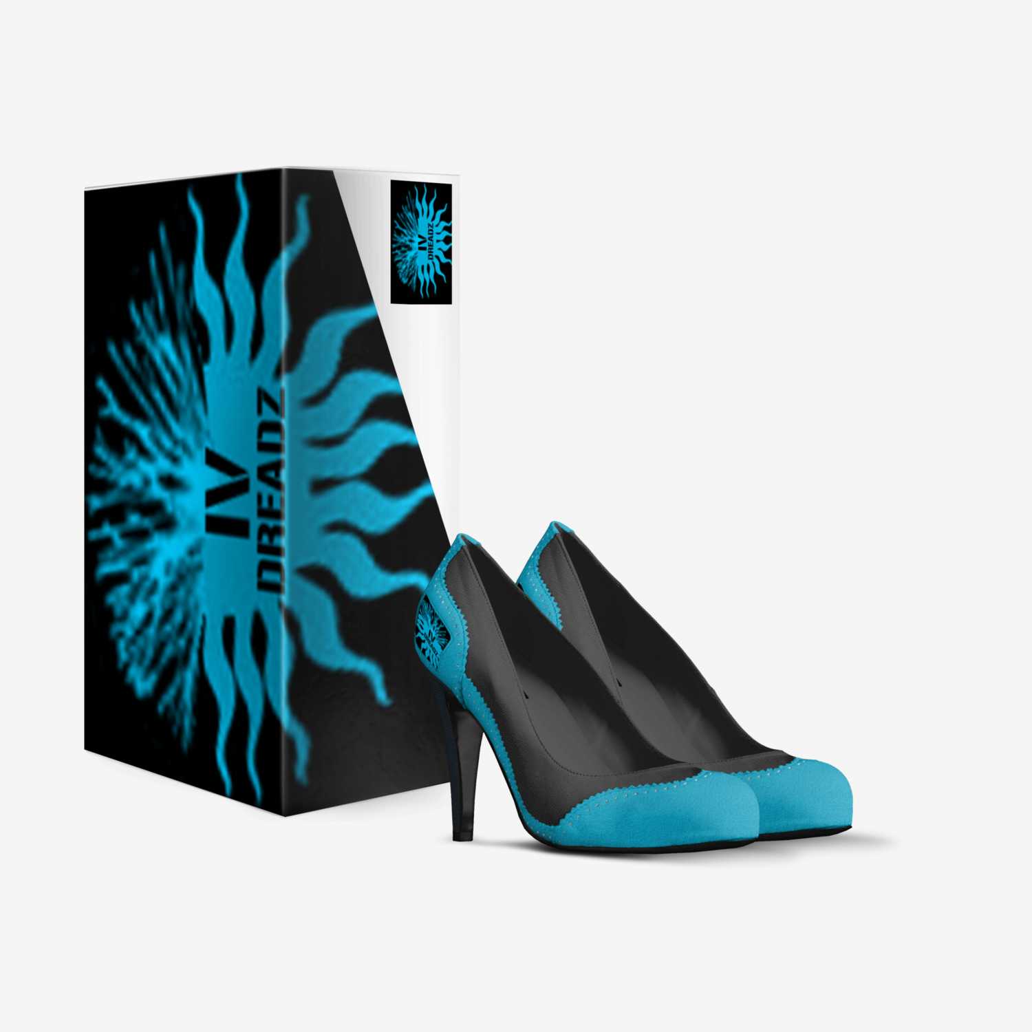 Dreaded Heel custom made in Italy shoes by Kwaundese Mr4oure | Box view