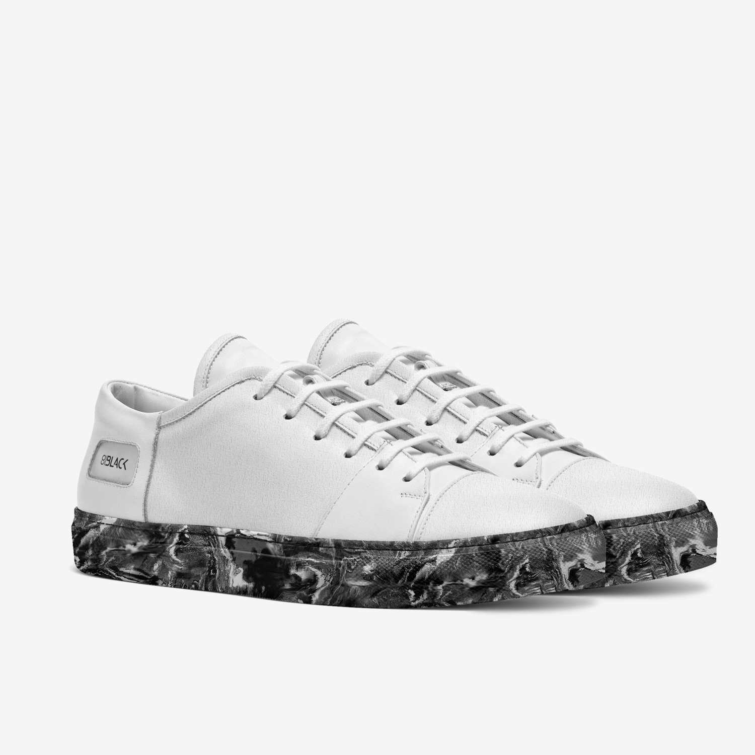 Skii Wxlker custom made in Italy shoes by R. Malik | Double view