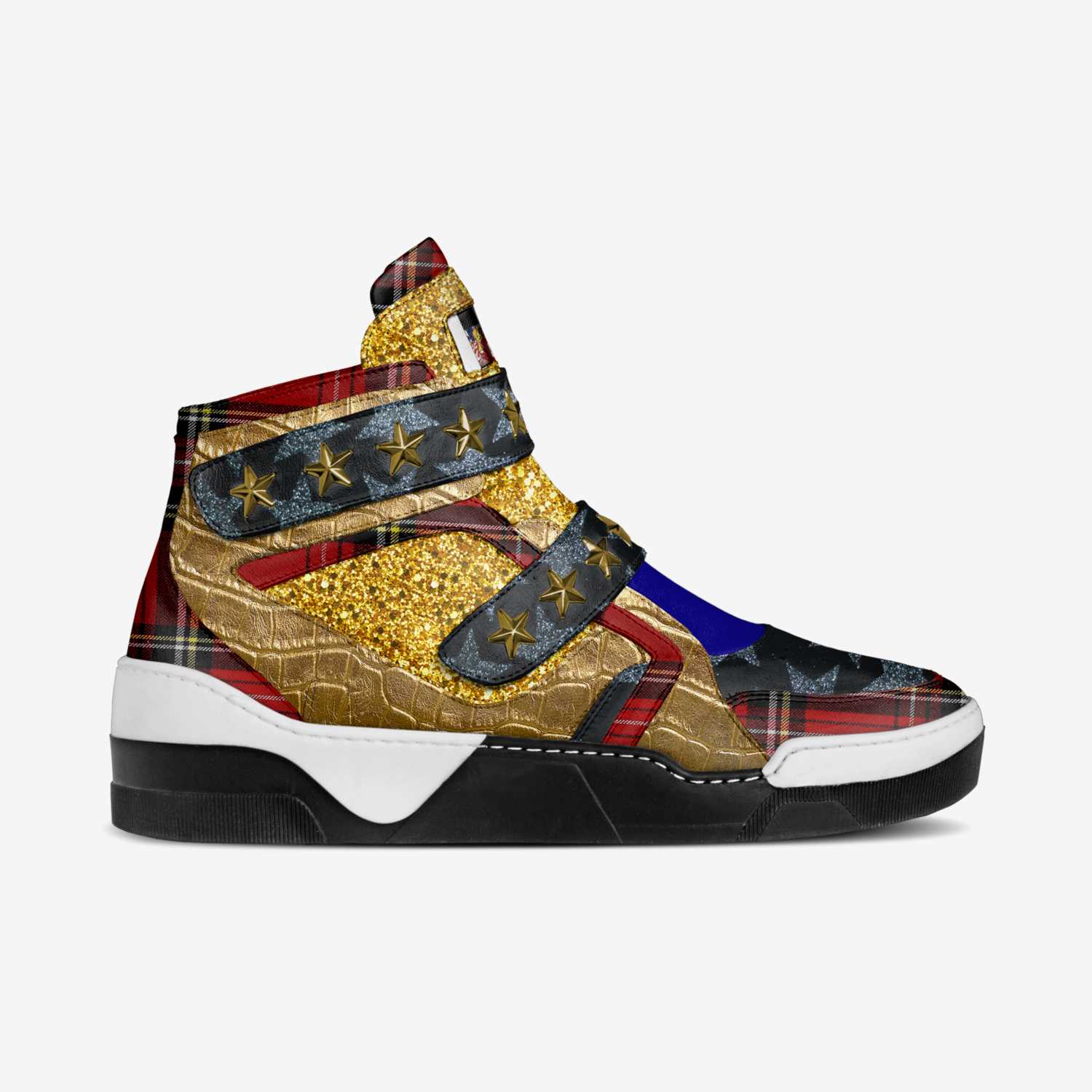 LL Cool J custom made in Italy shoes by Tonya Fletcher | Side view