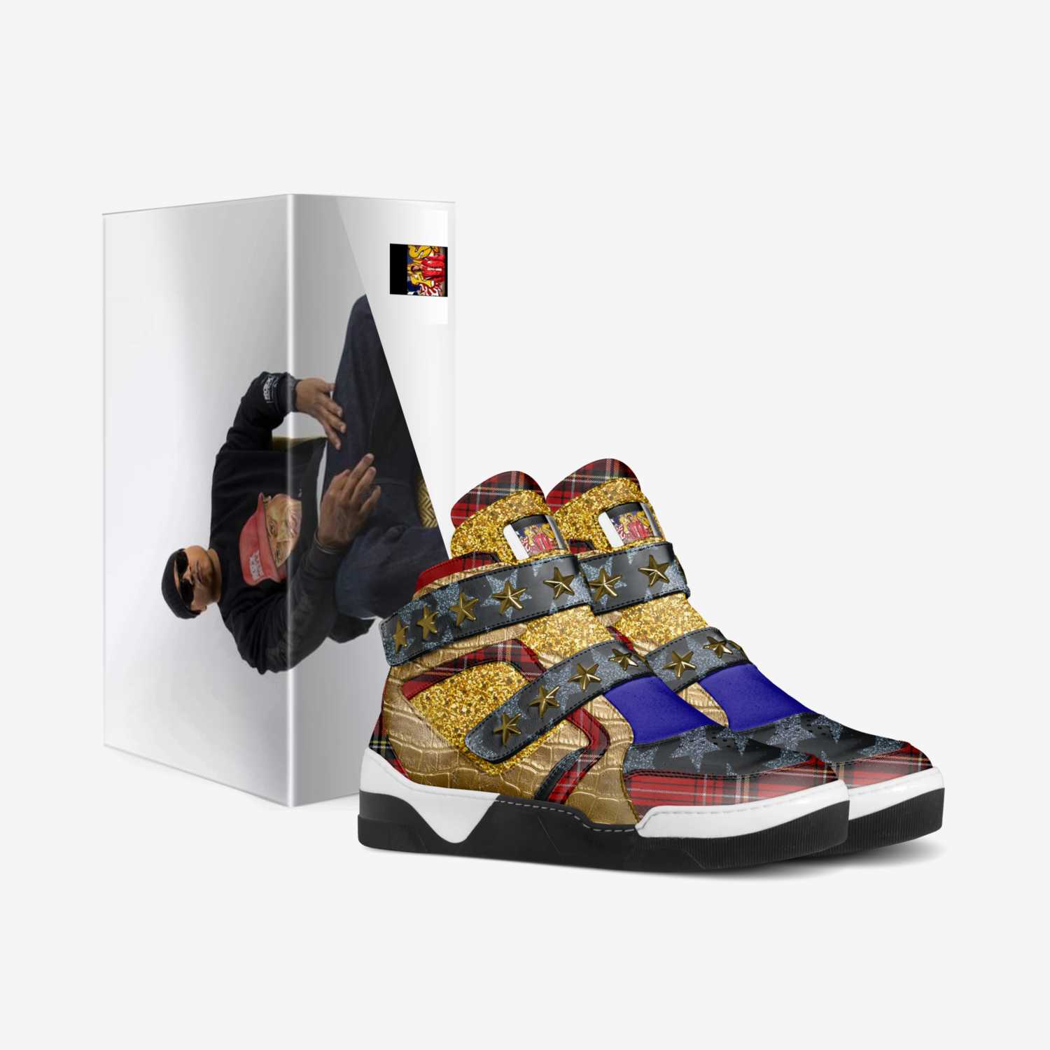 LL Cool J custom made in Italy shoes by Tonya Fletcher | Box view