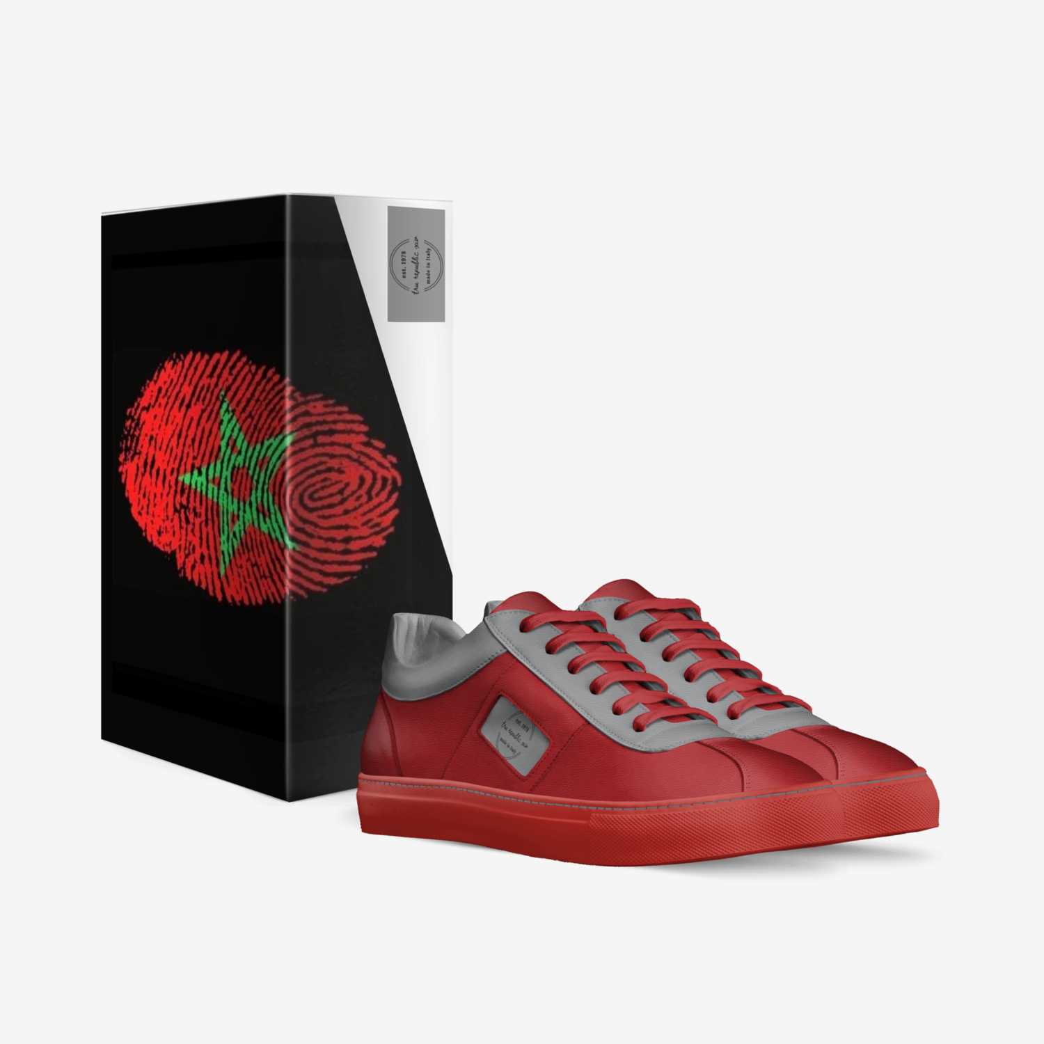 tru republic xiv custom made in Italy shoes by Raheem Abdul El | Box view