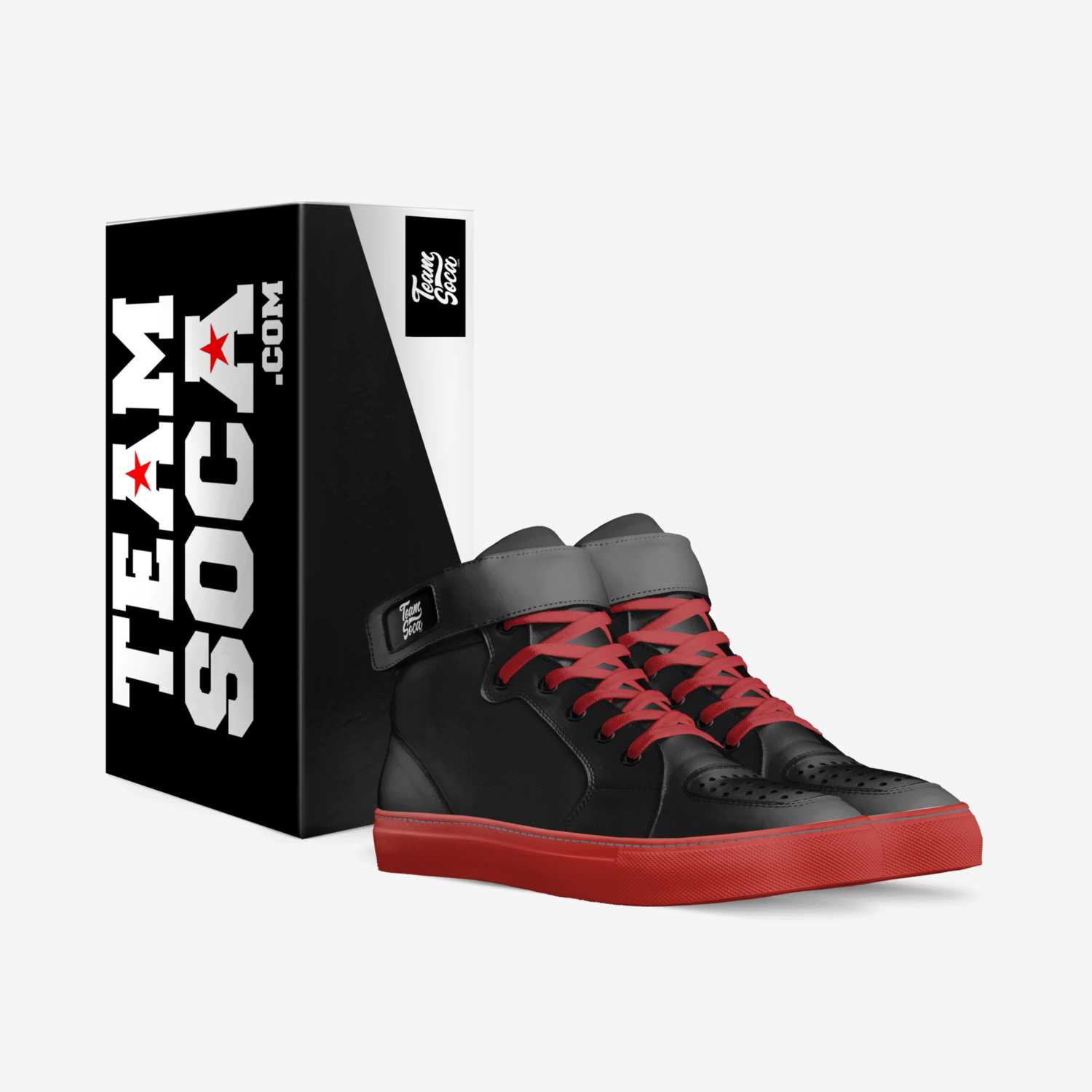 Soca custom made in Italy shoes by Team Soca | Box view