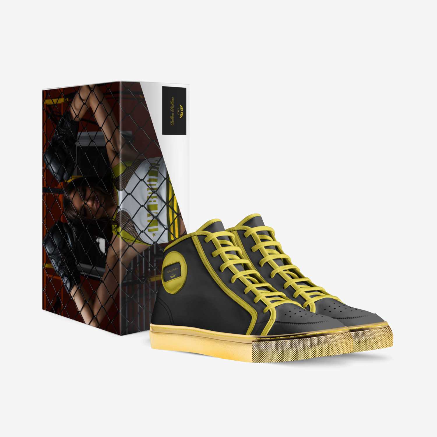 Balboa Stallone custom made in Italy shoes by Cj Butterfleye | Box view