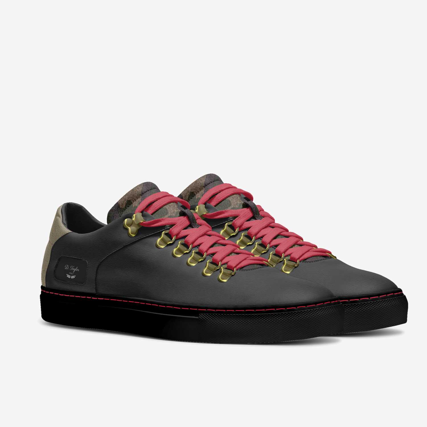 D. Taylor custom made in Italy shoes by Dashawn Taylor | Double view