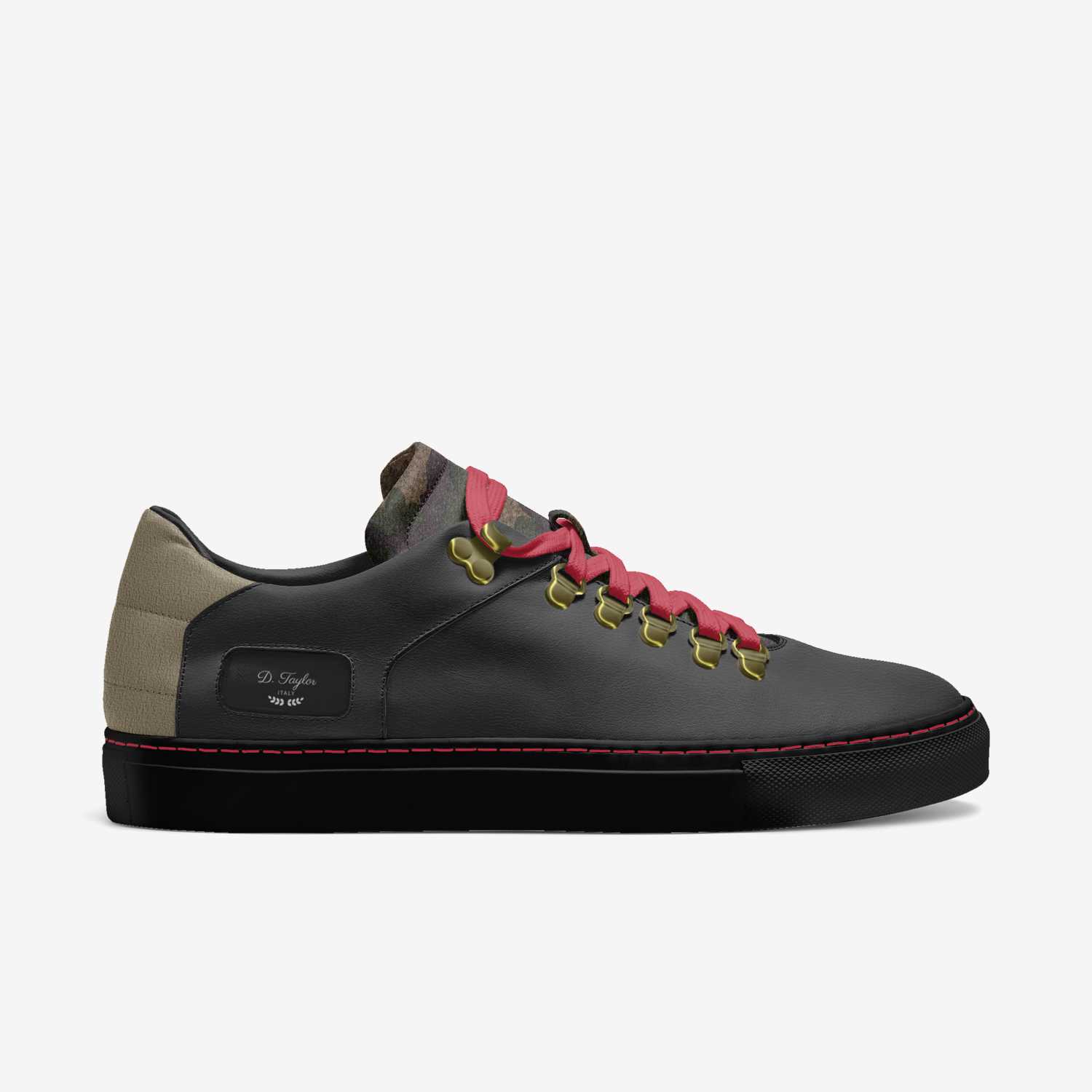 D. Taylor custom made in Italy shoes by Dashawn Taylor | Side view