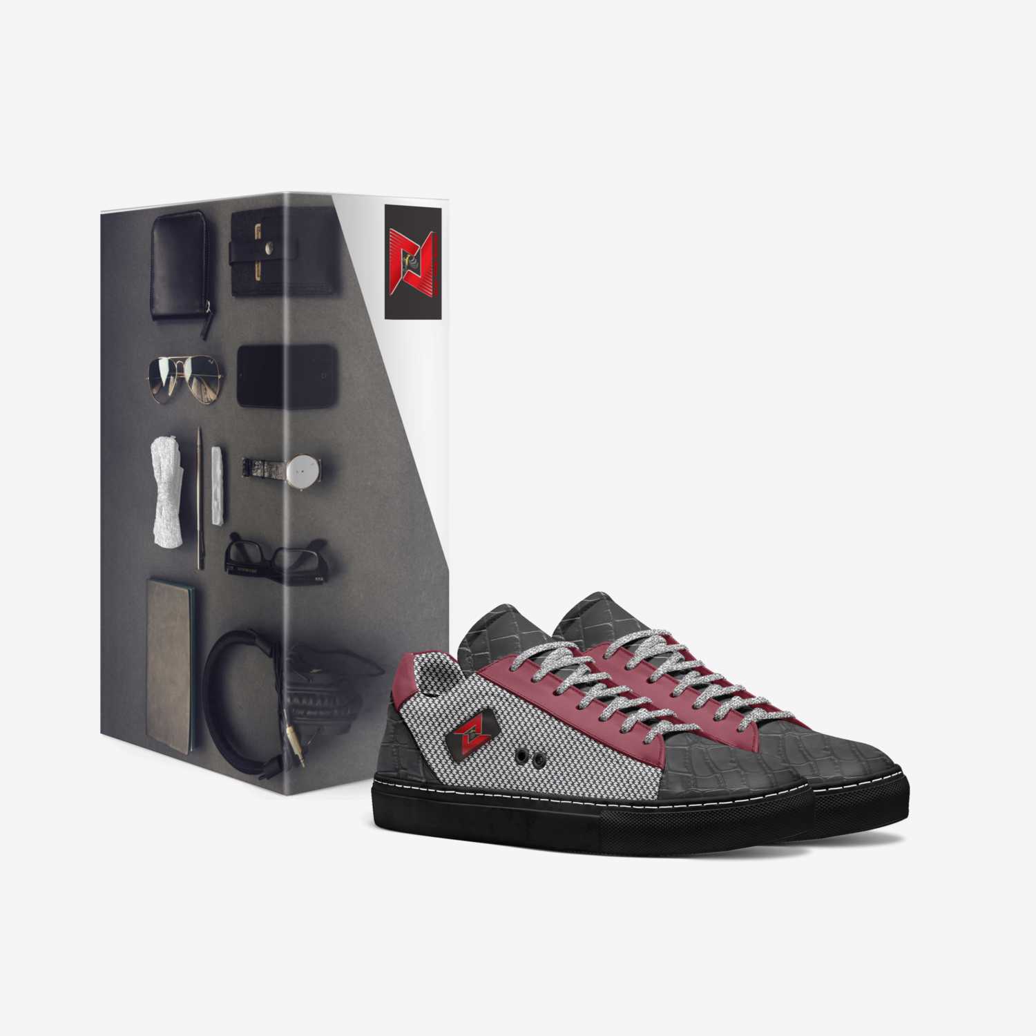 Nzuri Viatu Kuuma custom made in Italy shoes by Travis Cyntell | Box view