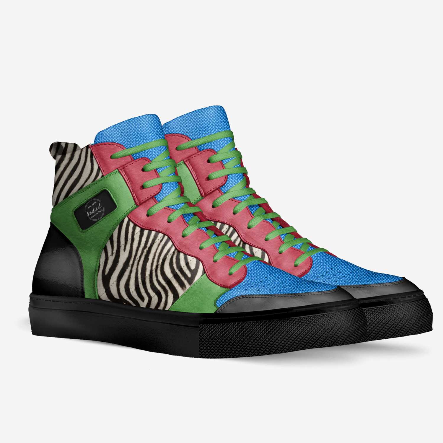 Kritical  custom made in Italy shoes by K Rob | Double view