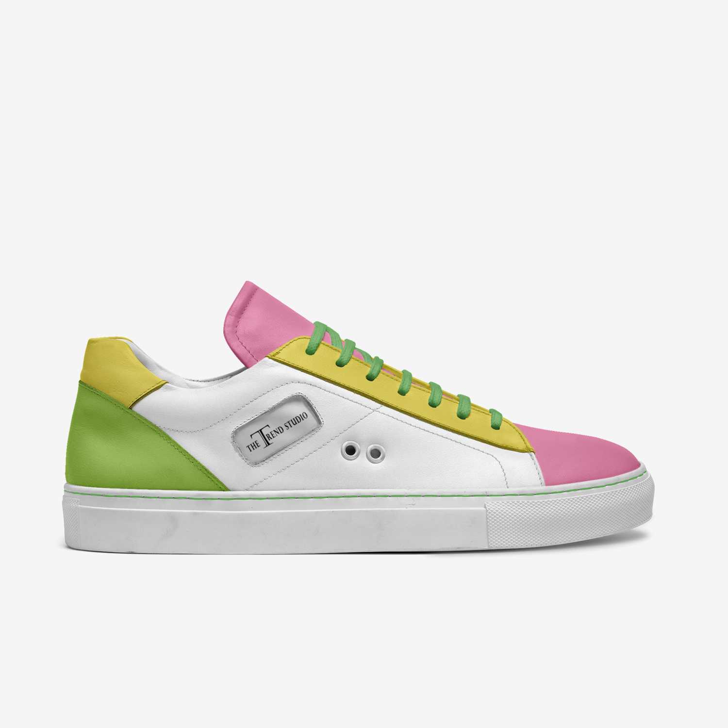The Trend Studio custom made in Italy shoes by Geraldine Jaune | Side view